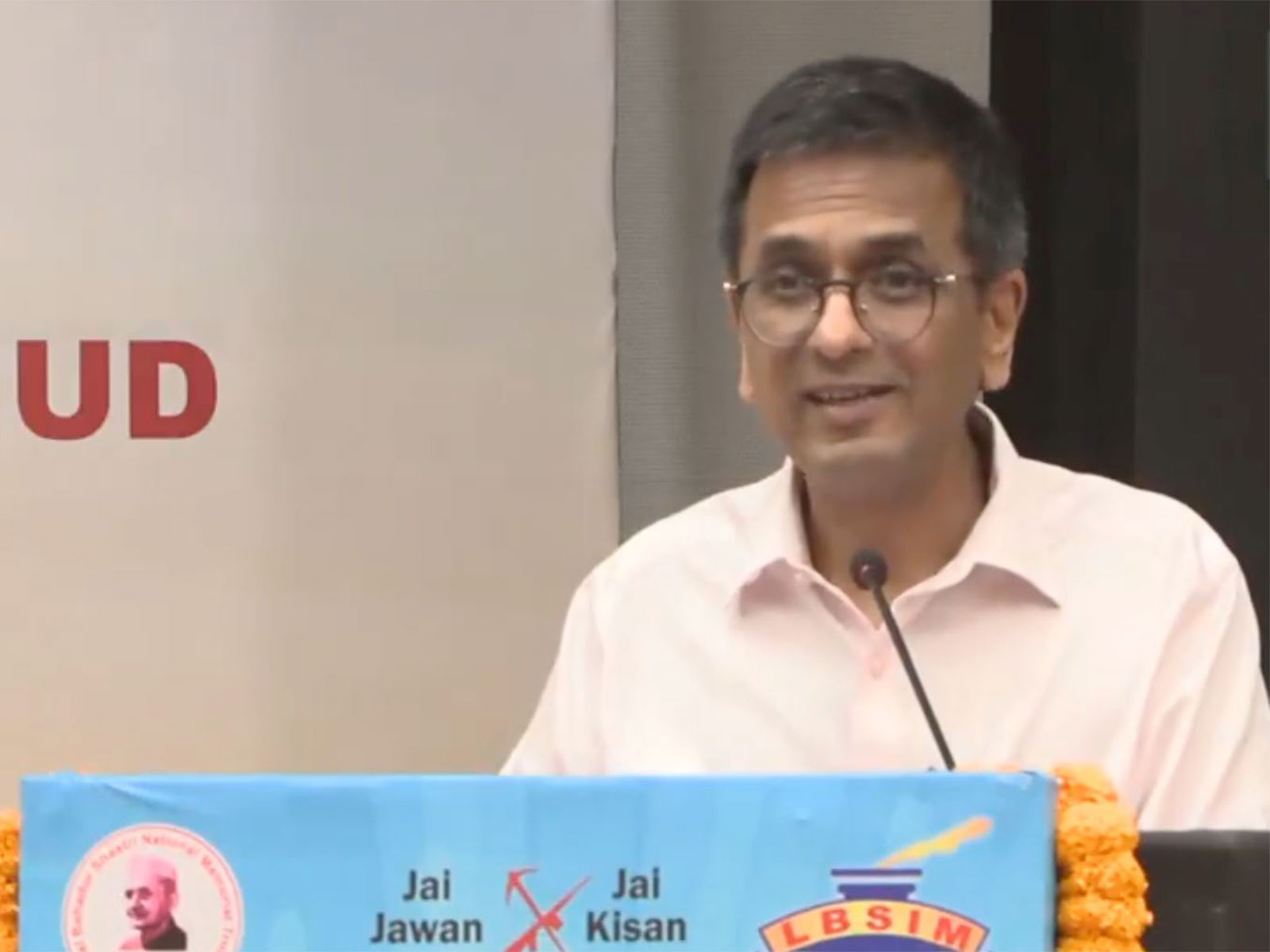 Former Chief Justice of India DY Chandrachud (Photo/ANI)