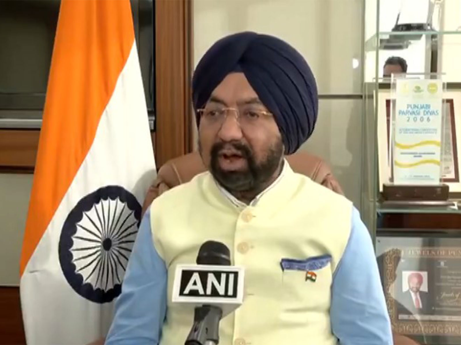 Rajya Sabha MP Vikramjit Singh Sahney (Photo/ANI)