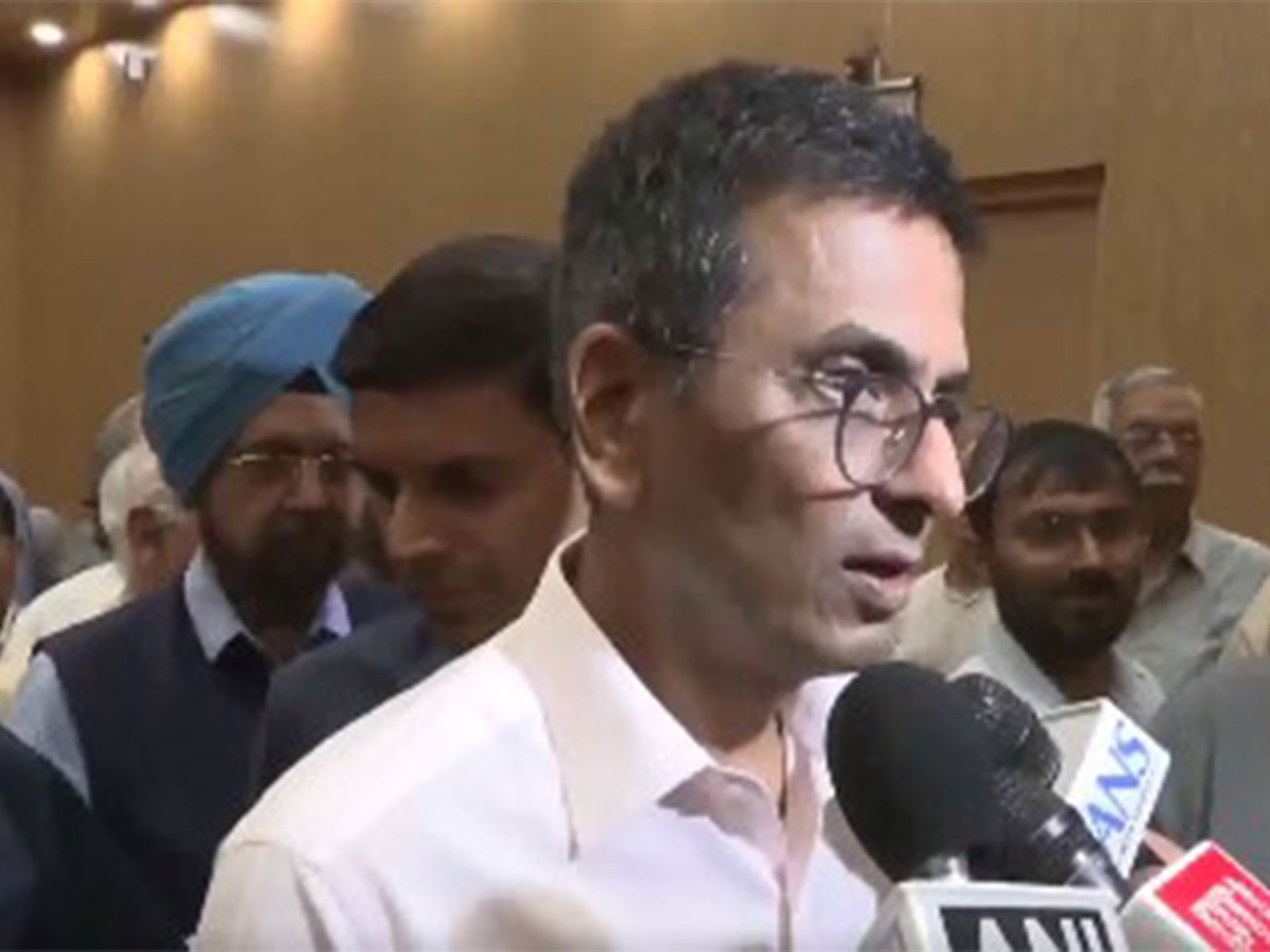 Former Chief Justice of India, Justice DY Chandrachud (Photo/ANI)