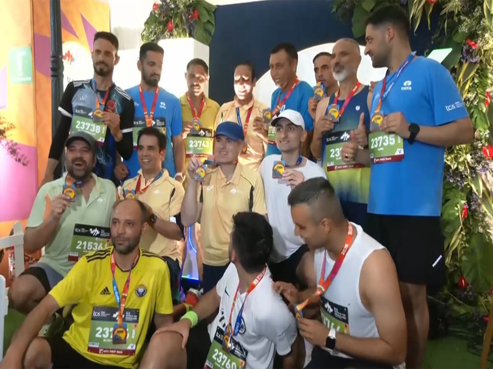 JK CM Omar Abdullah participates in TCS World 10k Bengaluru 2026 (Photo/ANI)