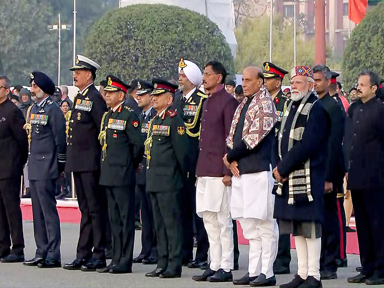 PM Narendra Modi at Beating Retreat Ceremony (File Photo/ANI)