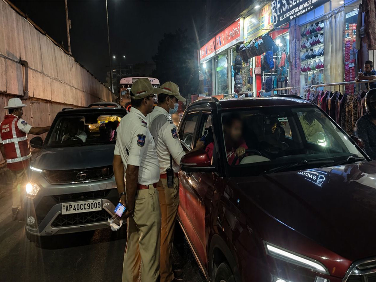 Cyberabad Traffic Police conduct a special drunk driving enforcement drive, apprehending 245 offenders over the weekend (Photo/Cyberabad Police)