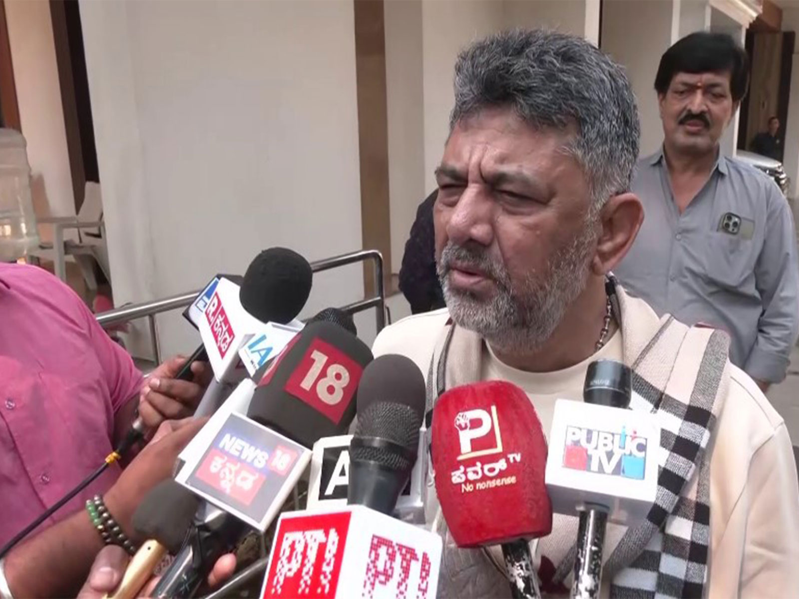 Karnataka Deputy Chief Minister DK Shivakumar (Photo/ANI)