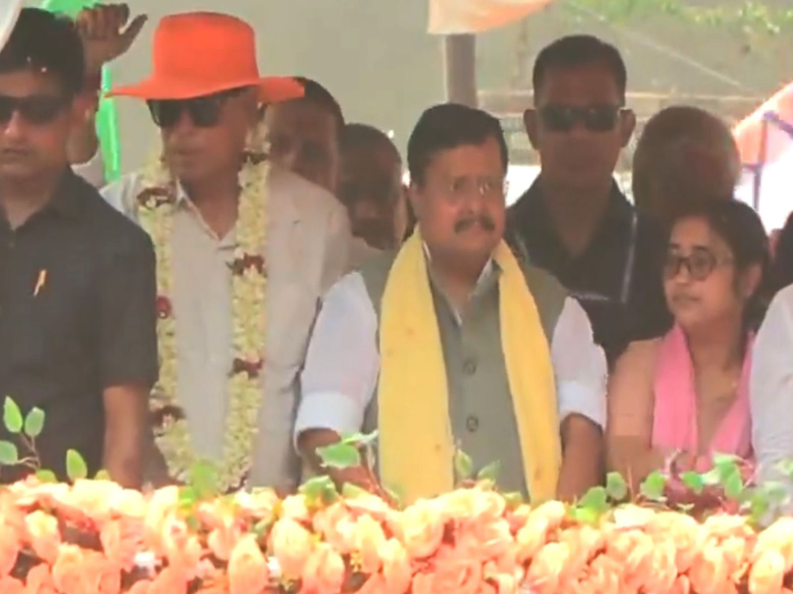 BJP National President Nitin Nabin holds roadshow in Nadia (Photo/ANI)