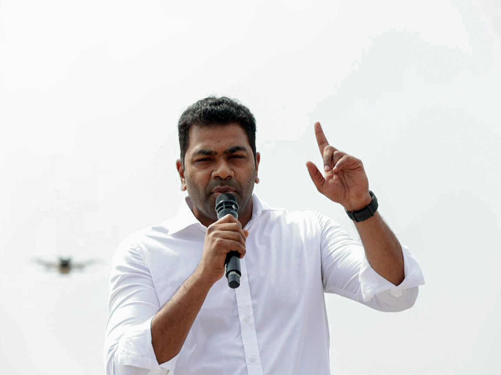 TVK leader Aadhav Arjuna (Photo/ANI)