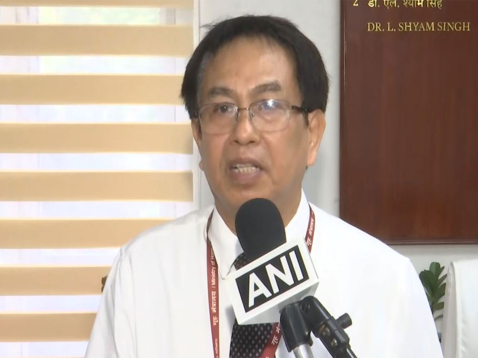 Dr L. Shyam Singh, director of RML and ABVIMS (Photo/ANI)