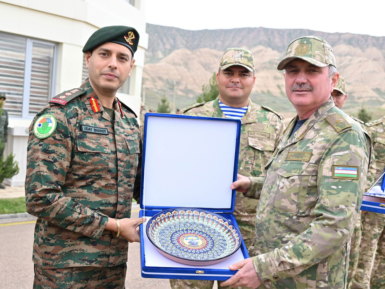 7th edition of the India-Uzbekistan Joint Military Exercise Dustlik (Photo: X@adgpi)