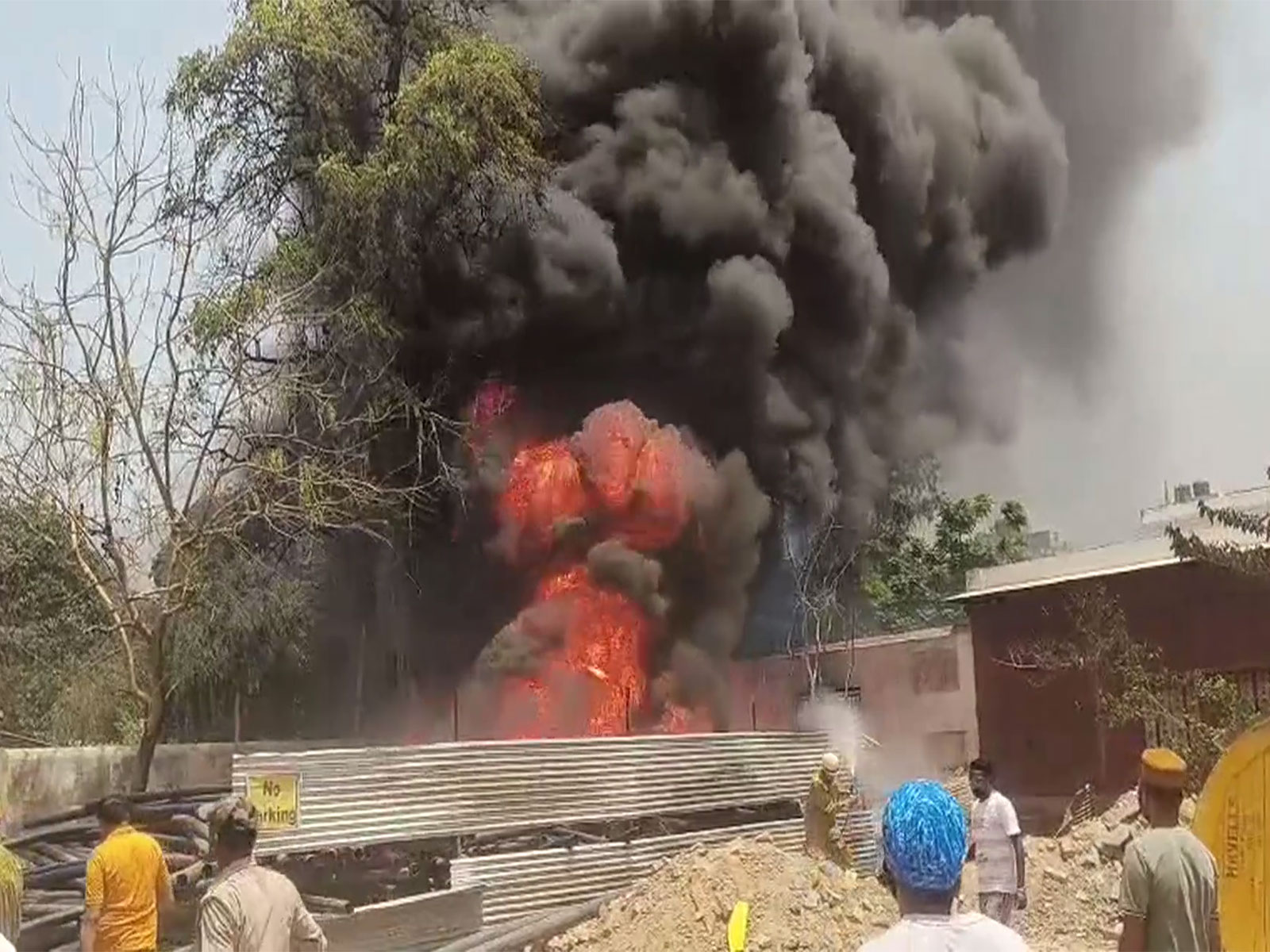 Visuals from the spot  (Photo/ANI)