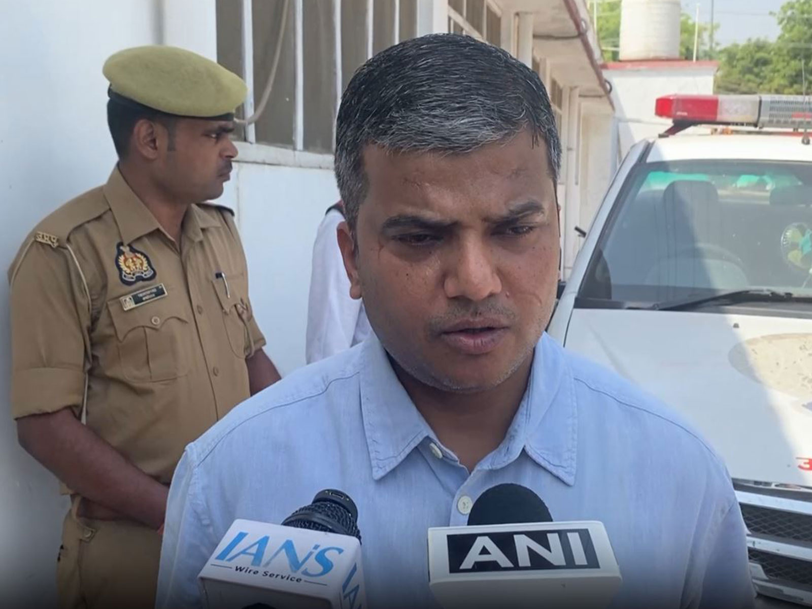 Manish Kumar Verma, District Magistrate, Prayagraj  (Photo/ANI)