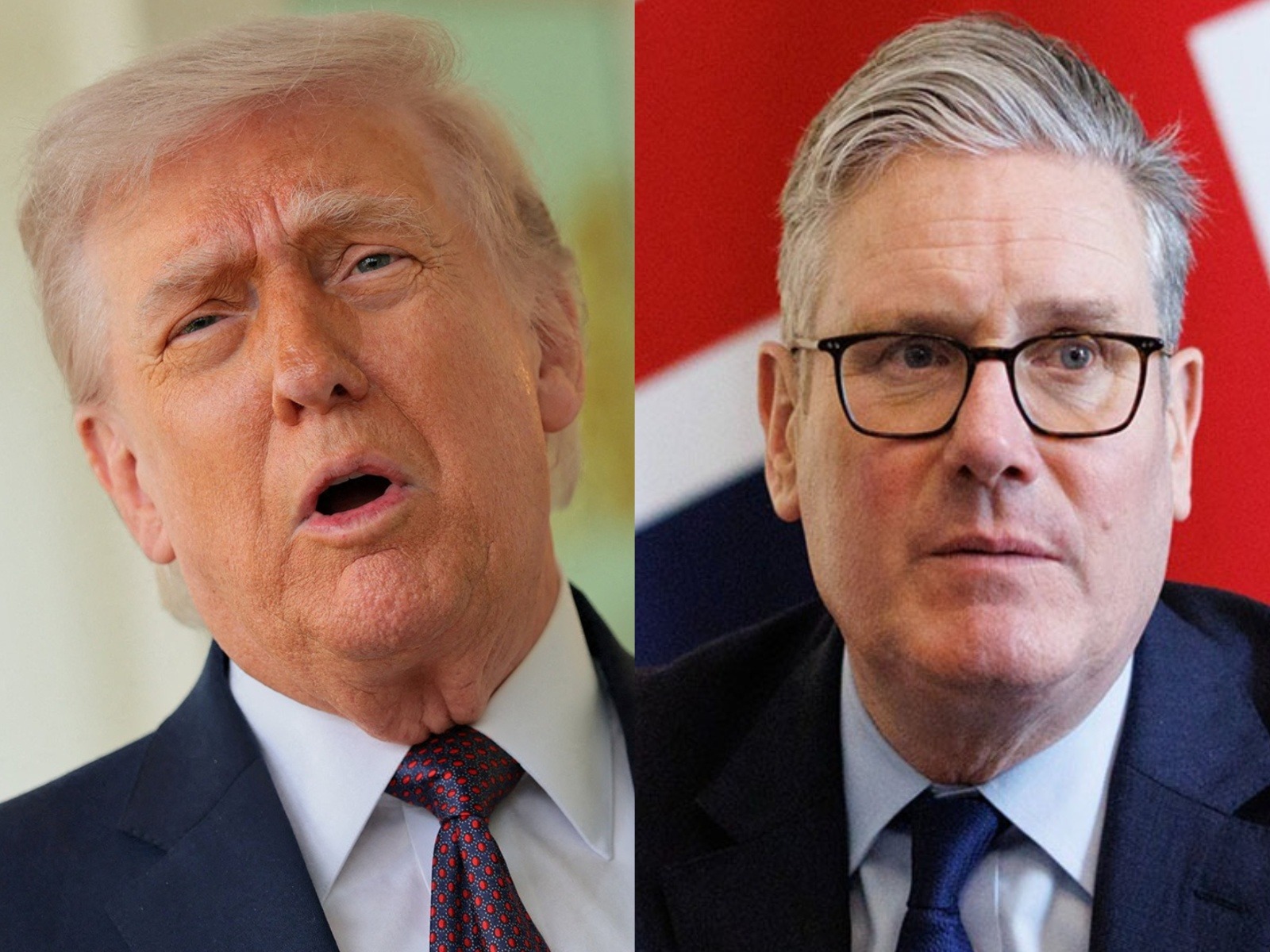 US President Donald Trump and UK Prime Minister Keir Starmer (Photo/Reuters,X@Keir_Starmer)