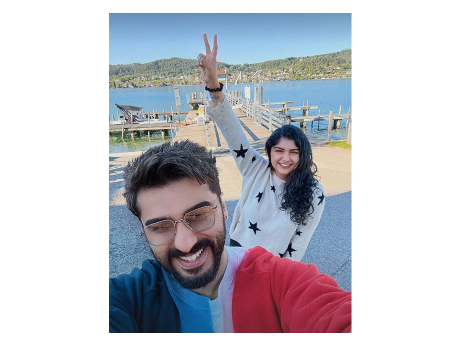 Arjun Kapoor with sister Anshula (Photo/instagram/@arjunkapoor)