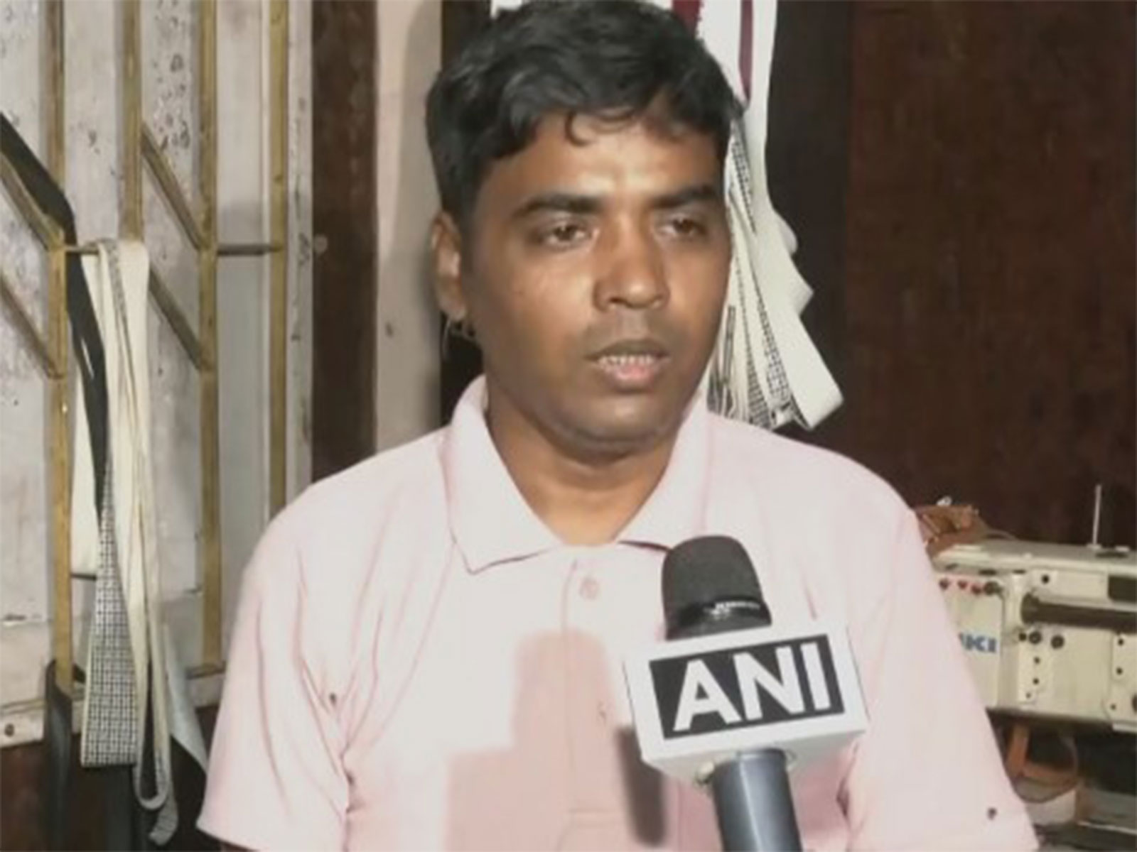 Tripura bamboo artisan Pradip Chakraborty (Photo/ANI)