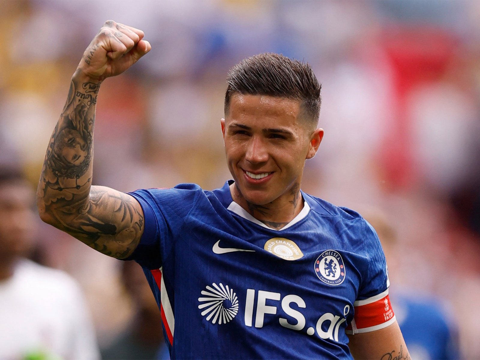 Chelsea's Enzo Fernandez (Photo: Reuters)