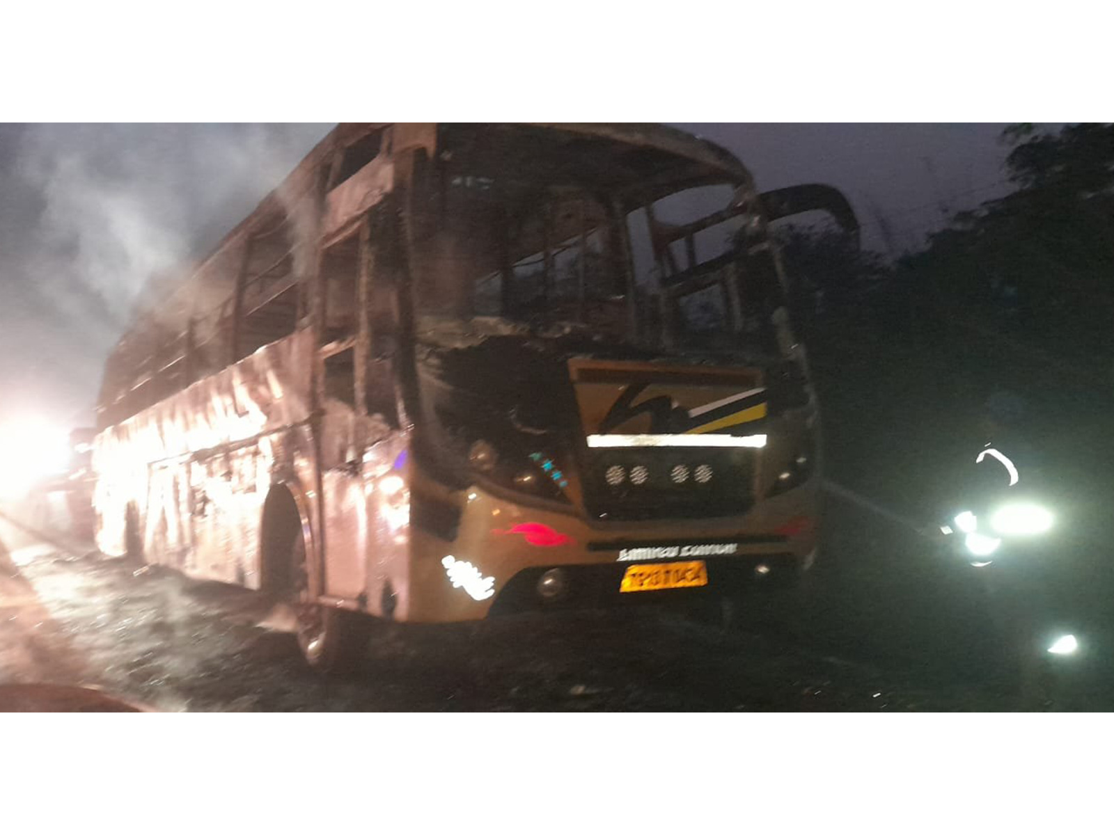 Visual from incident spot (Photo/Fire Official)