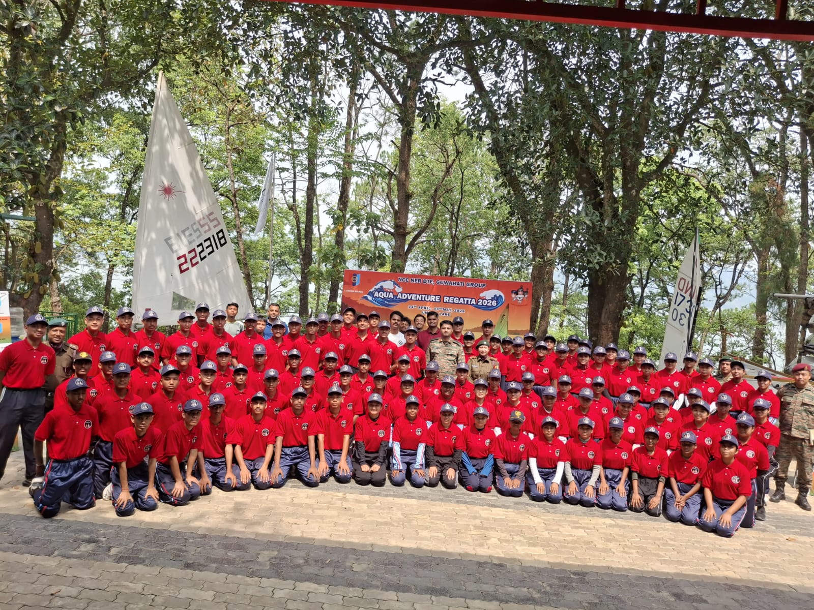NCC Guwahati Group launches Aqua Adventure Regatta for Assam cadets at Umiam Lake. (Photo/NCC)