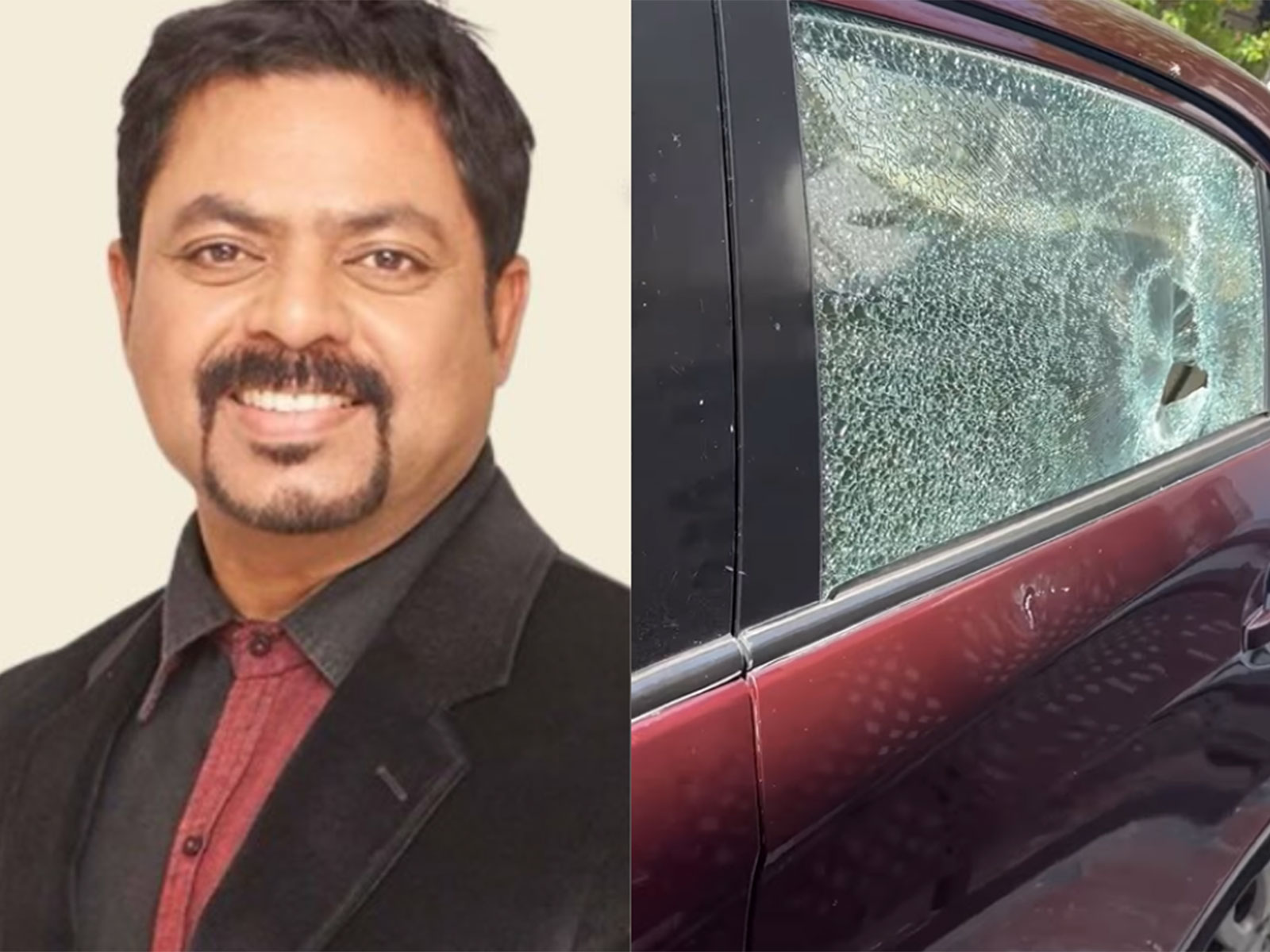 James Vasanthan, James Vasanthan's vandalised car (Photo/Instagram/@james_vasanthan)