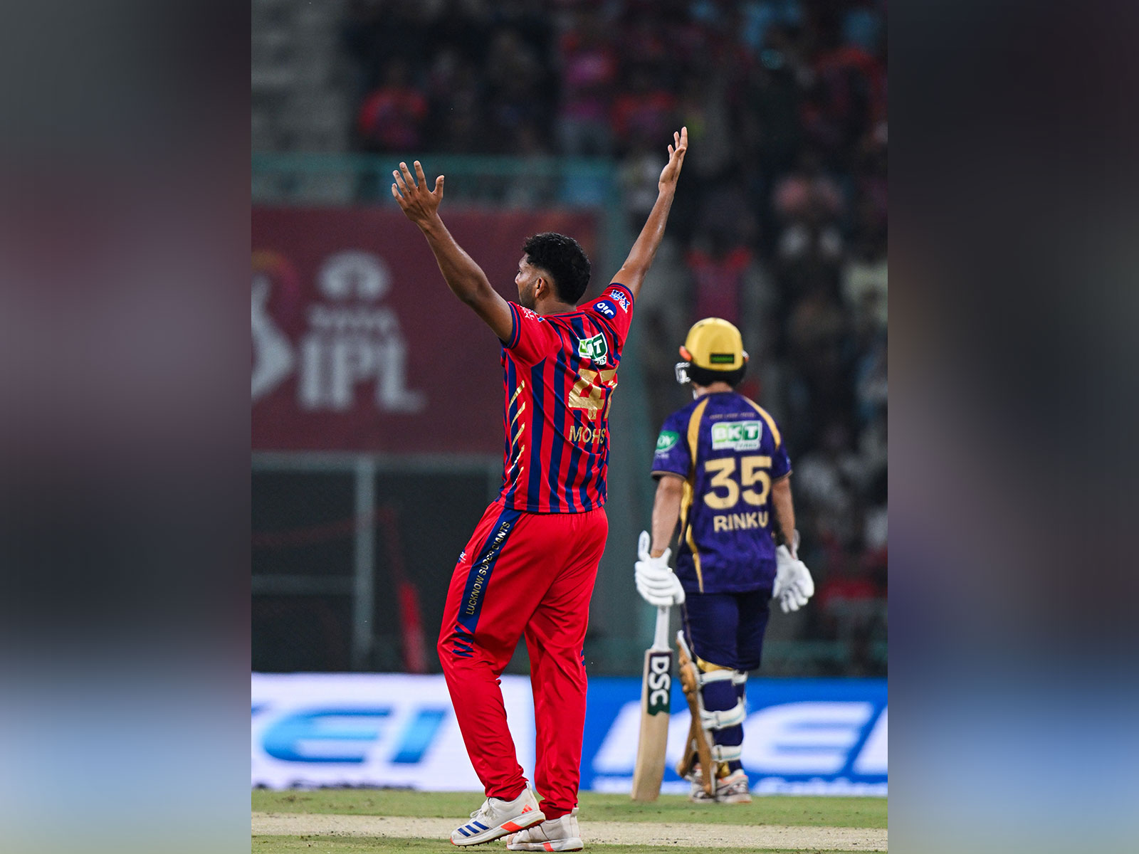 Mohsin Khan of LSG (Photo/ANI)