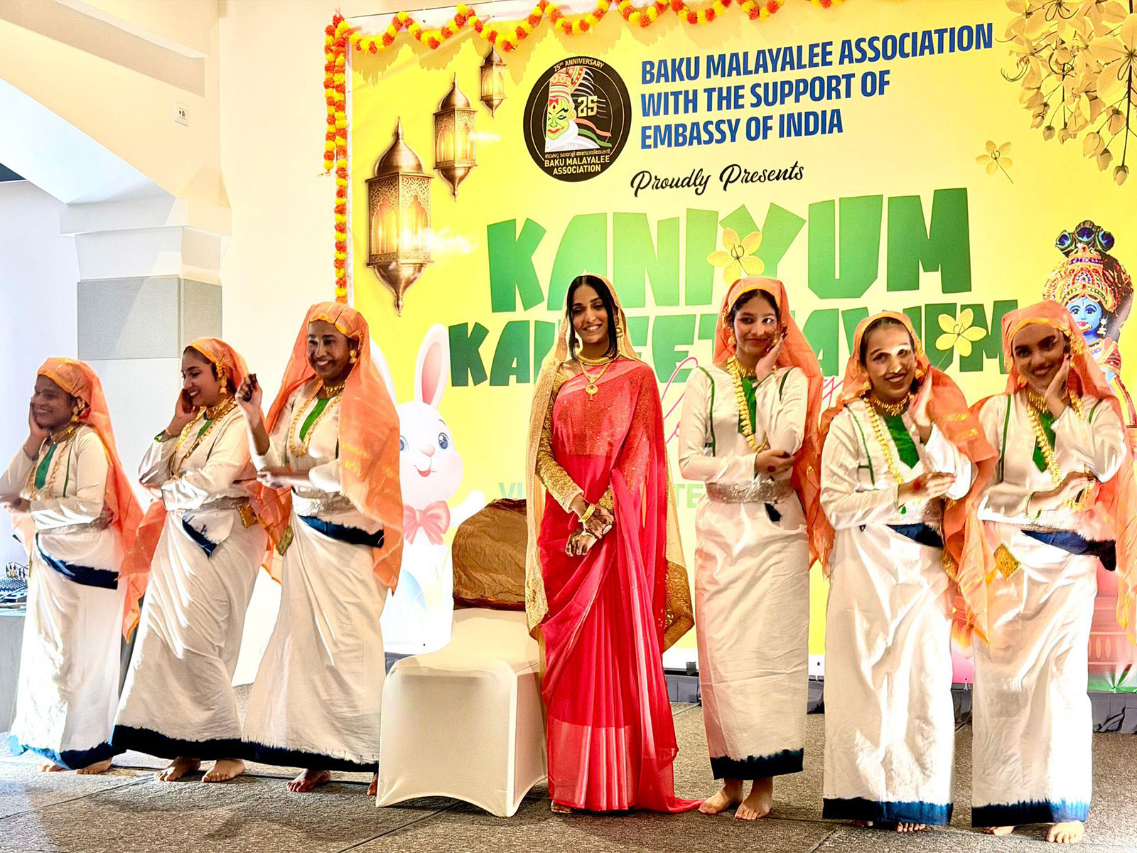 Baku Malayalee Association presenting a special event, Kaniyum Kaineettavum in Baku, Azerbaijan (Photo/X/@AmbassadorAbhay)