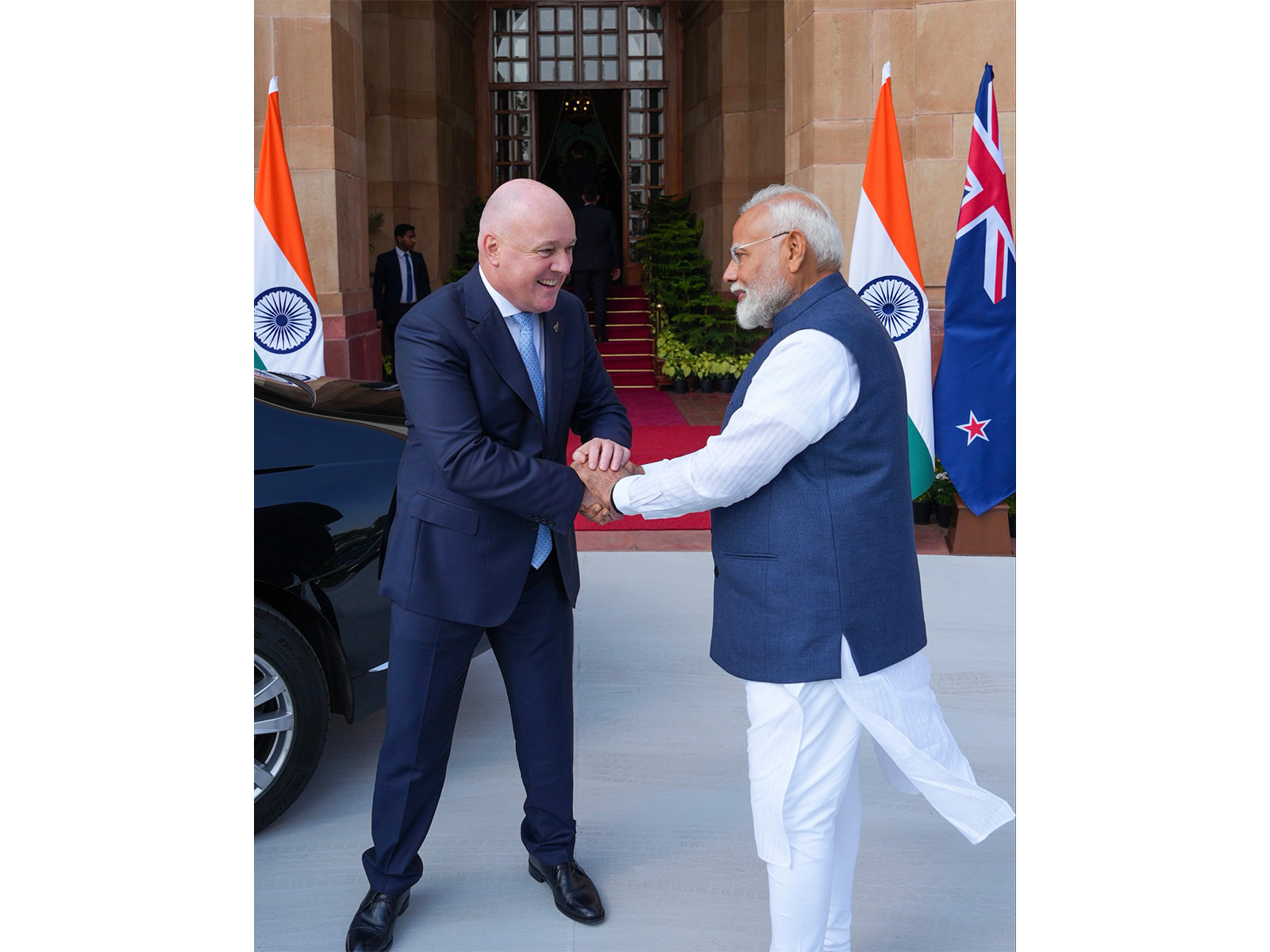PM Modi and New Zealand's PM Luxon ( File Photo/@ChristopherLuxon)