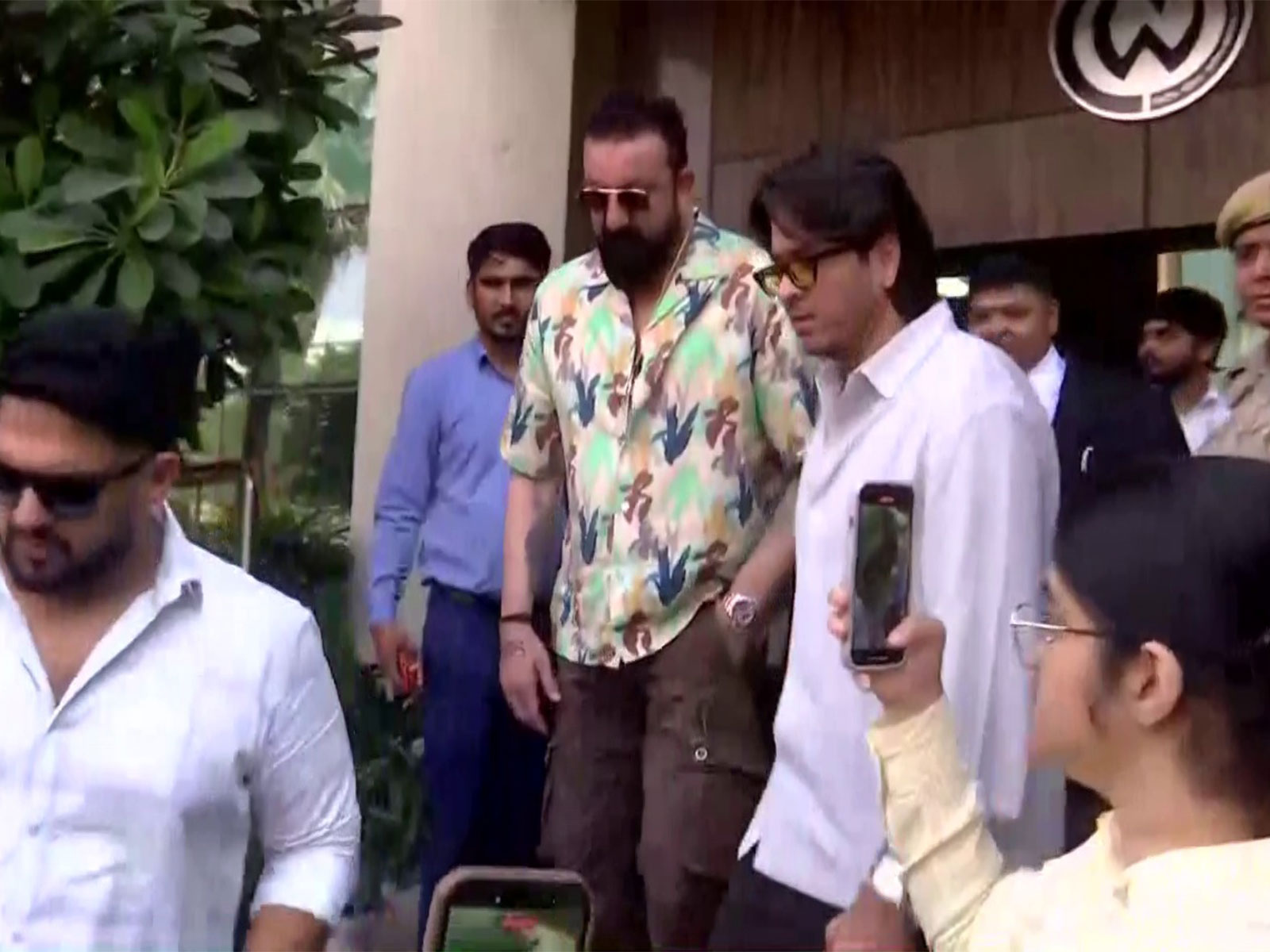Actor Sanjay Dutt appears before National Commission for Women (Photo/ ANI)