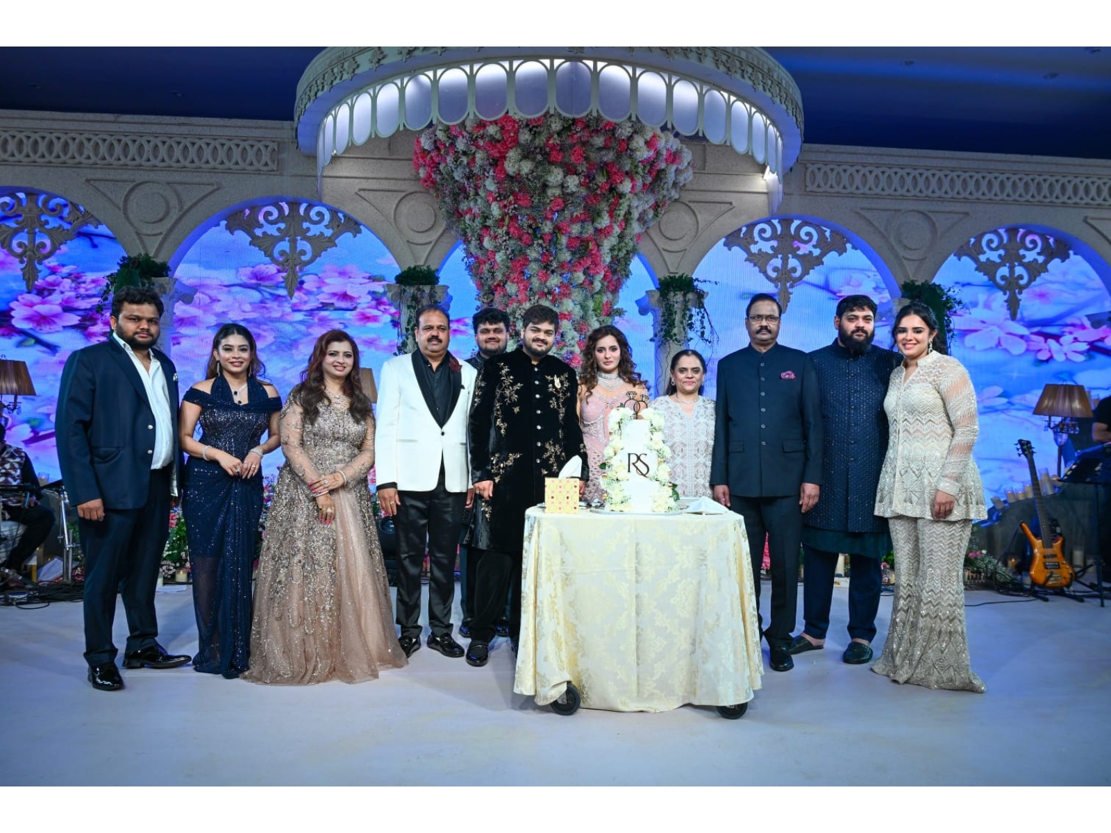 A Grand Beginning: Engagement Celebrated in Royal Splendor