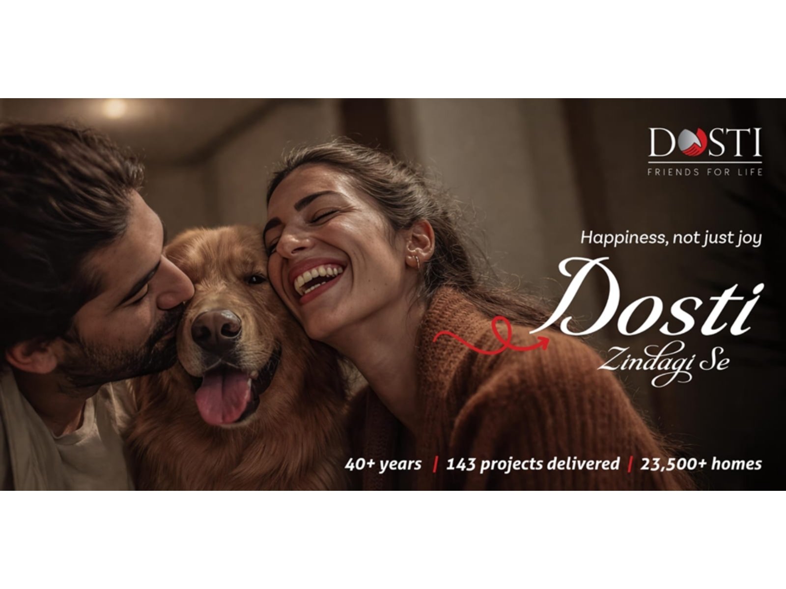Bringing Living to Life: Dosti Realty Redefines Urban Well-being with 'Dosti Zindagi Se' Campaign