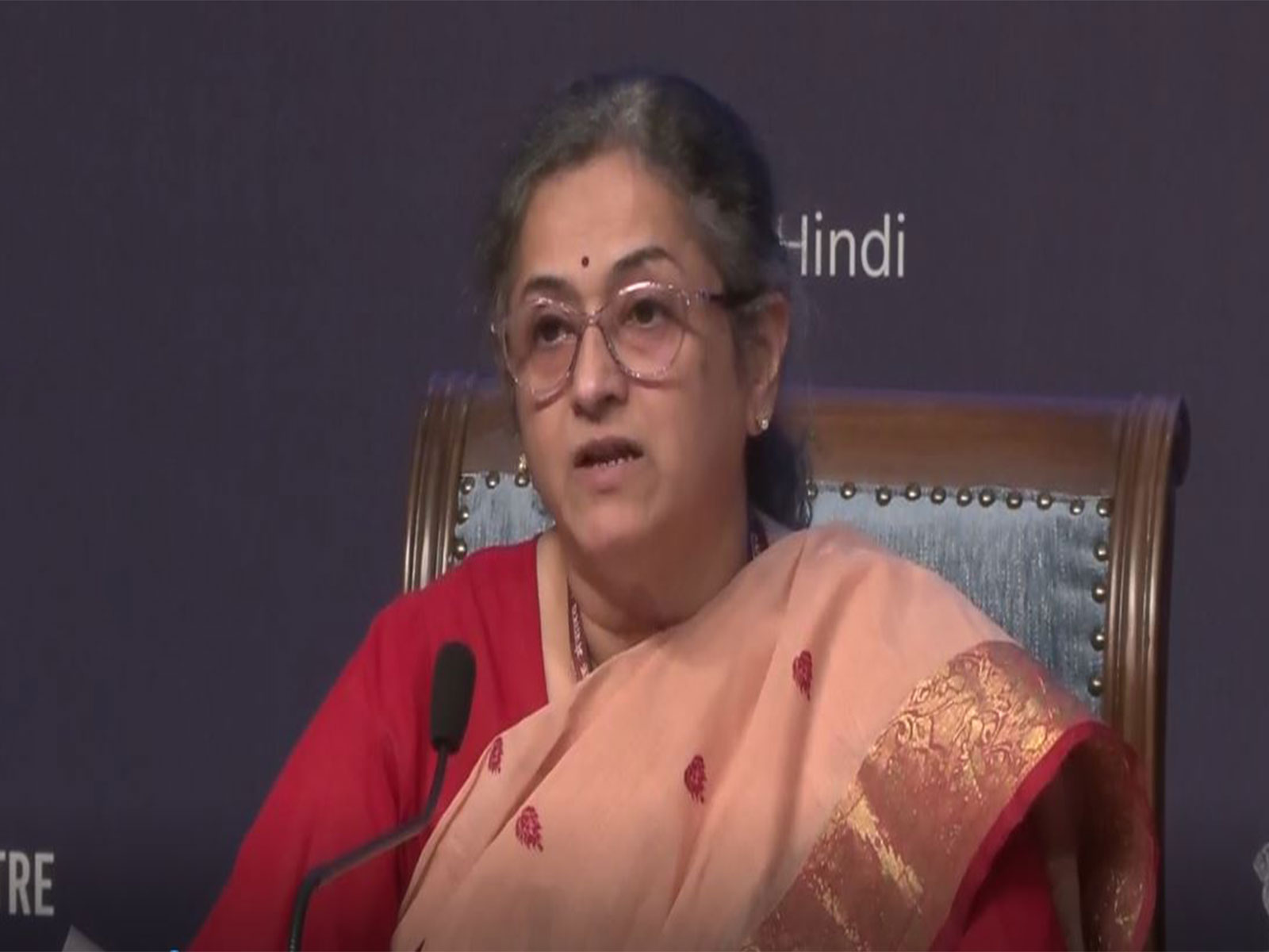 Aparna S Sharma, Additional Secretary in the Department of Fertilizers (Photo/ANI)