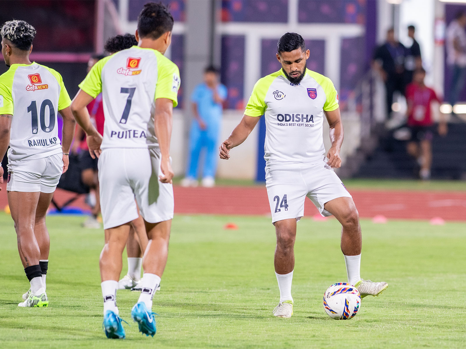 Odisha FC players training (Photo: ISL)