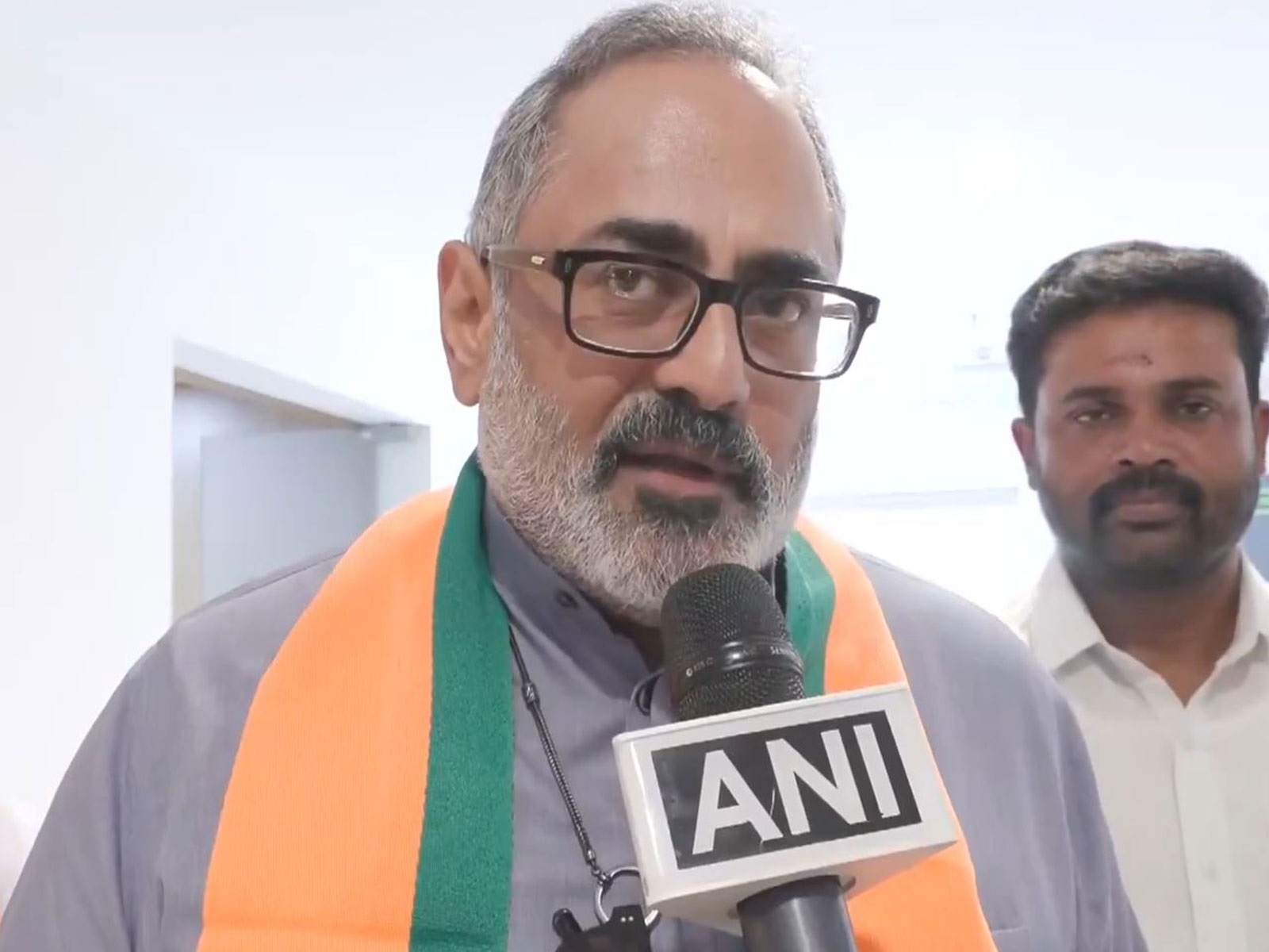 Keralam BJP president Rajeev Chandrasekhar (Photo/ANI)