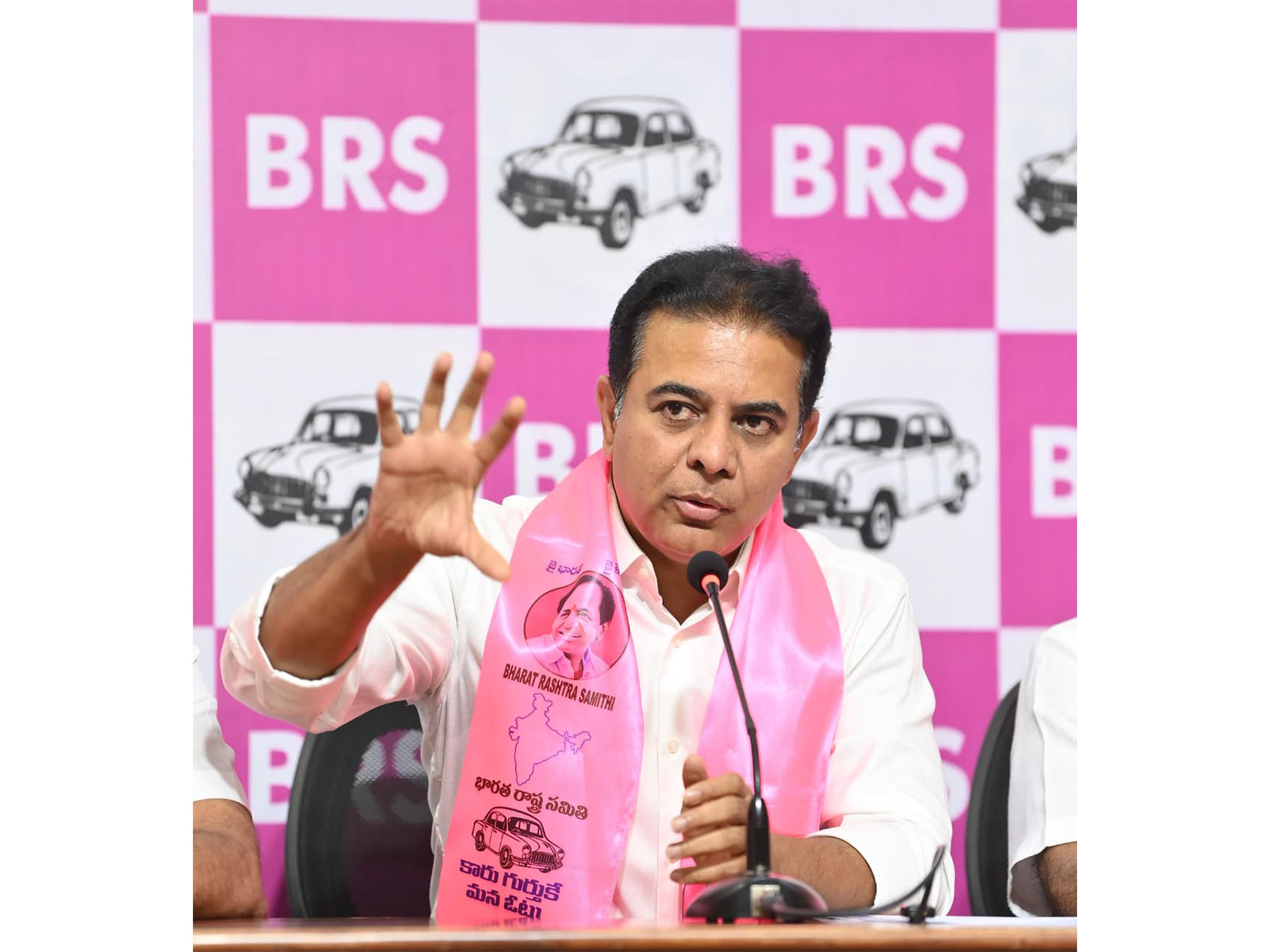 BRS Working President KT Rama Rao (Photo/ANI)