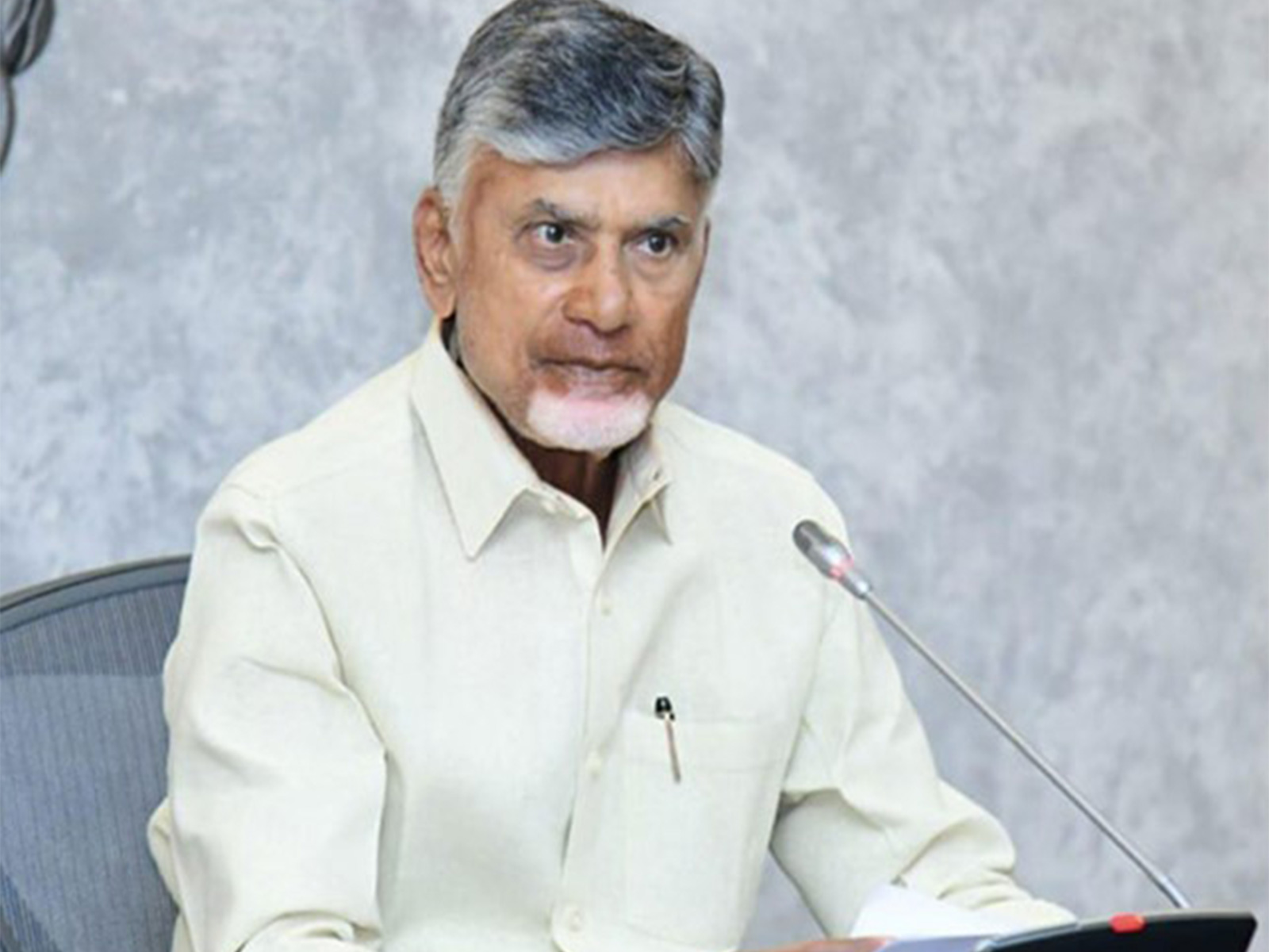 Andhra Pradesh CM Chandrababu Naidu (File Photo/ANI)