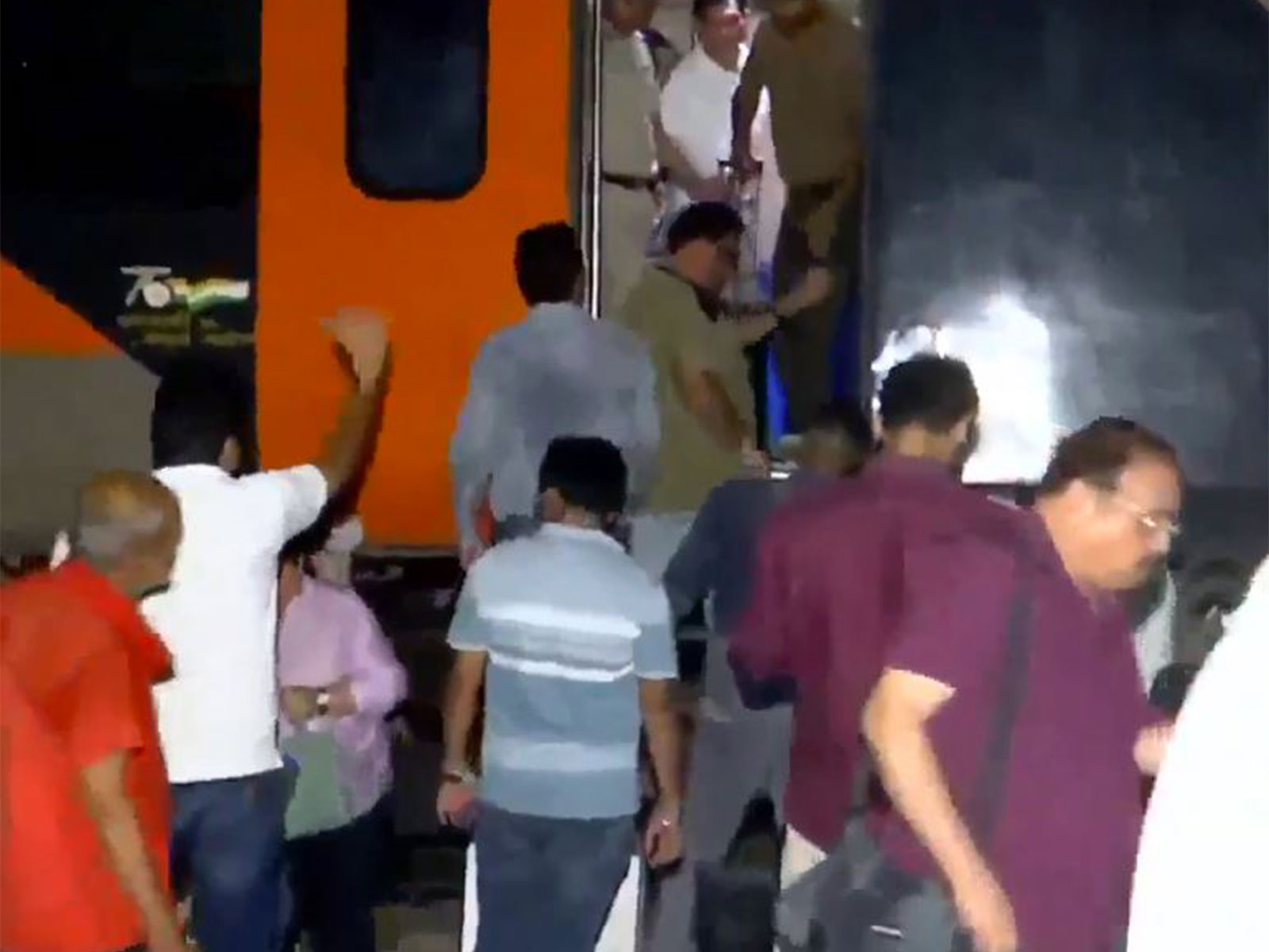 Vande Bharat Derails at Pune "Diamond Crossing." (Photo/ANI)