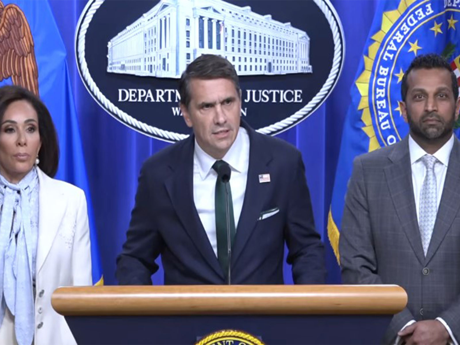 US Acting Attorney General Todd Blanche (Photo/YouTube/ The Justice Department)