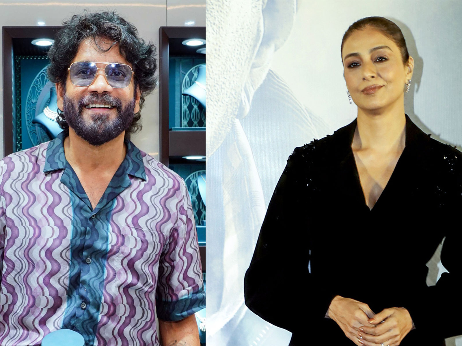 Tabu, Nagarjuna (File photo/ANI)
