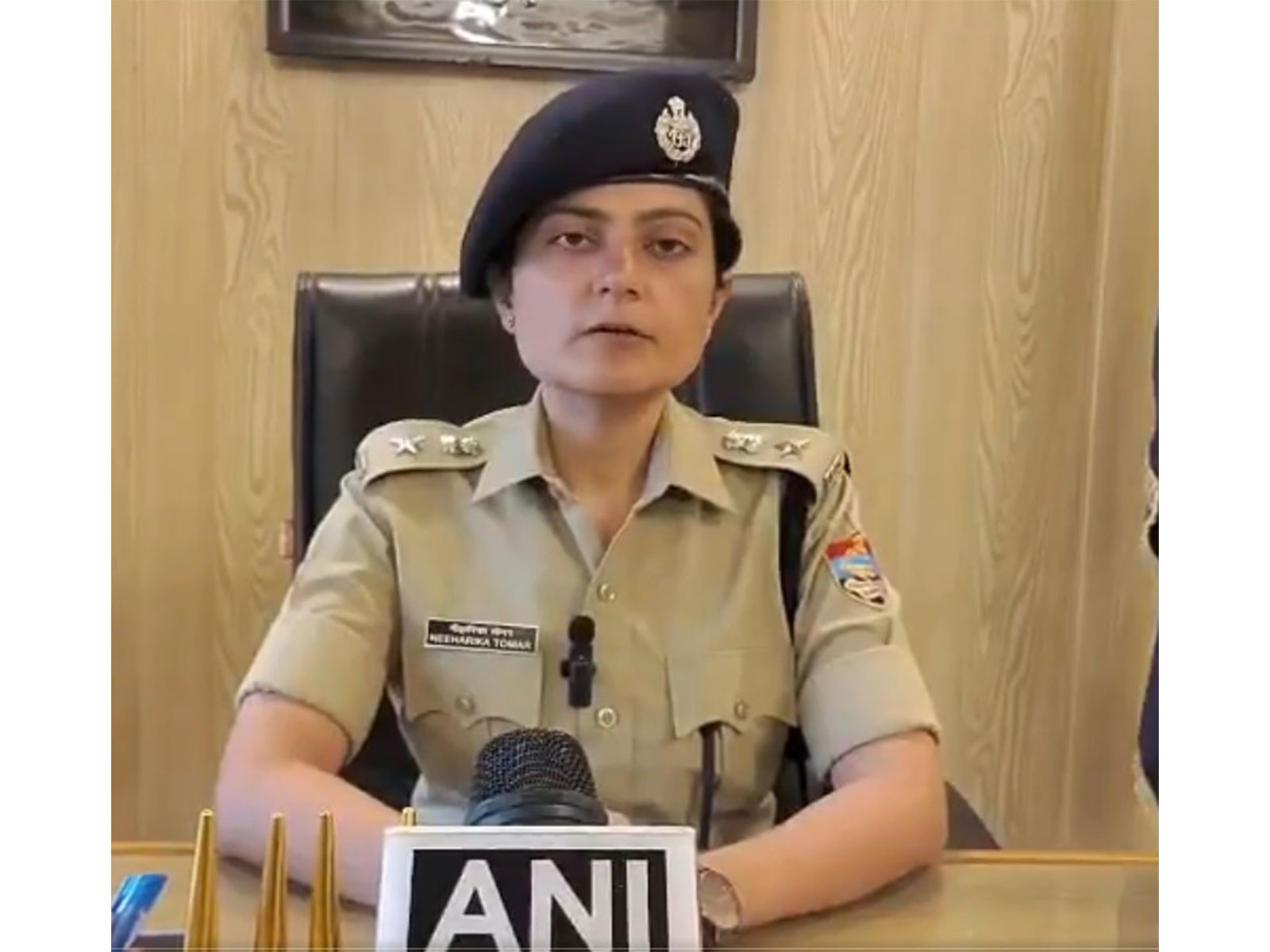 Superintendent of Police Niharika Tomar (Photo/ANI) 