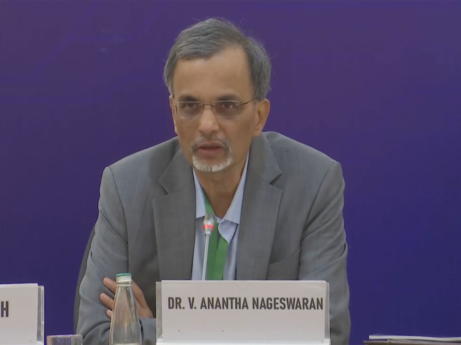 V Anantha Nageswaran,  Chief Economic Advisor (Photo-ANI)