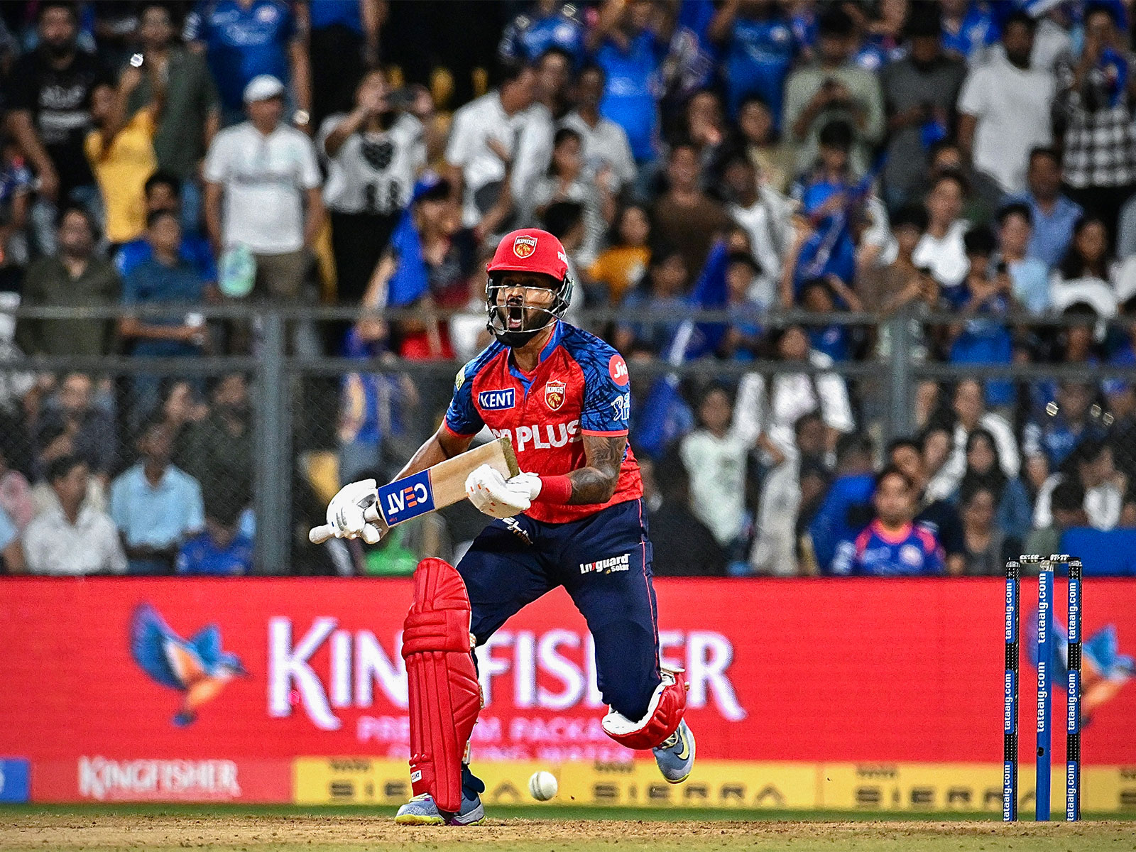 PBKS captain Shreyas Iyer in action (Photo: ANI)