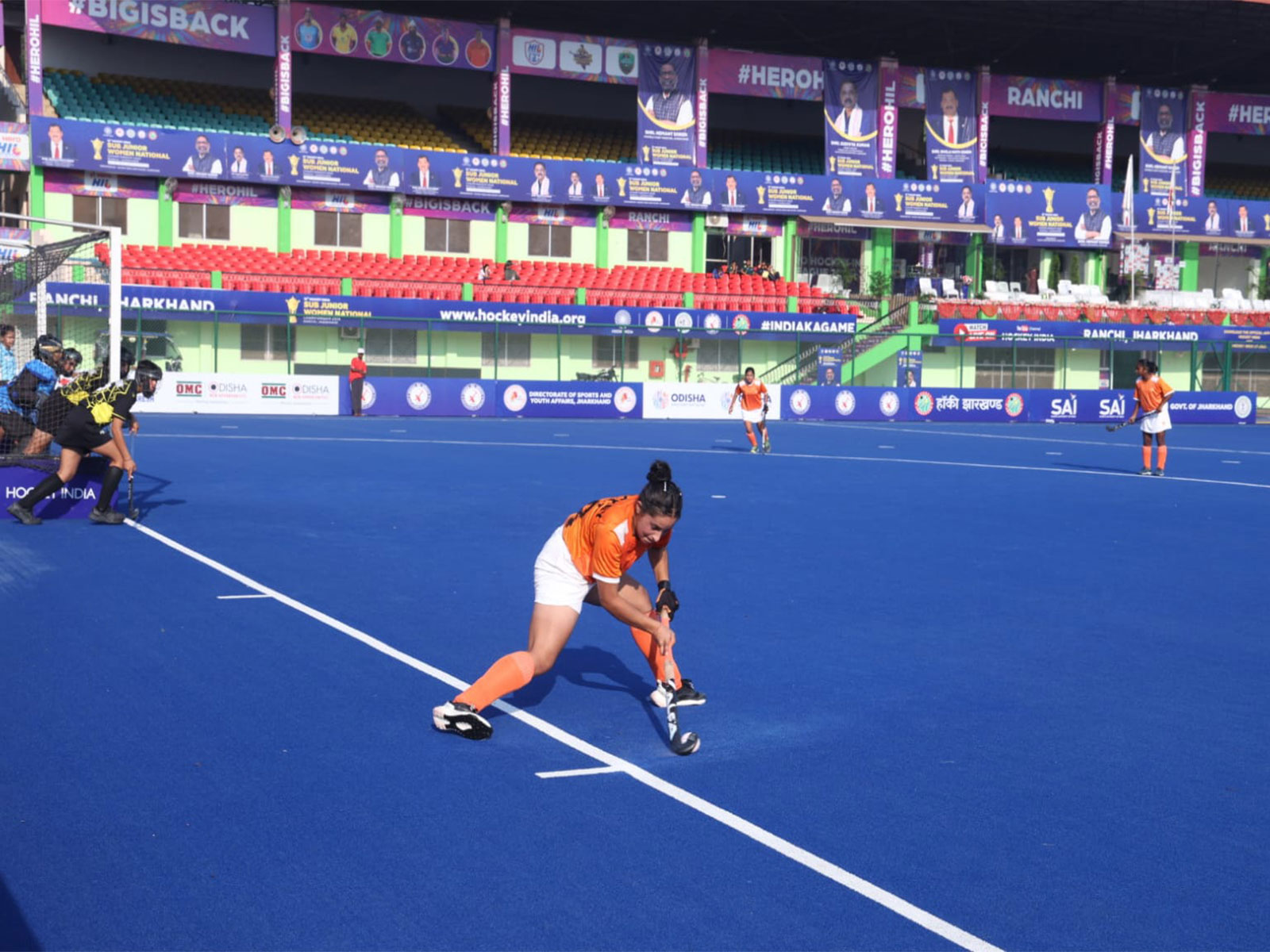 Akshra Dutta in action (Photo: Hockey India)