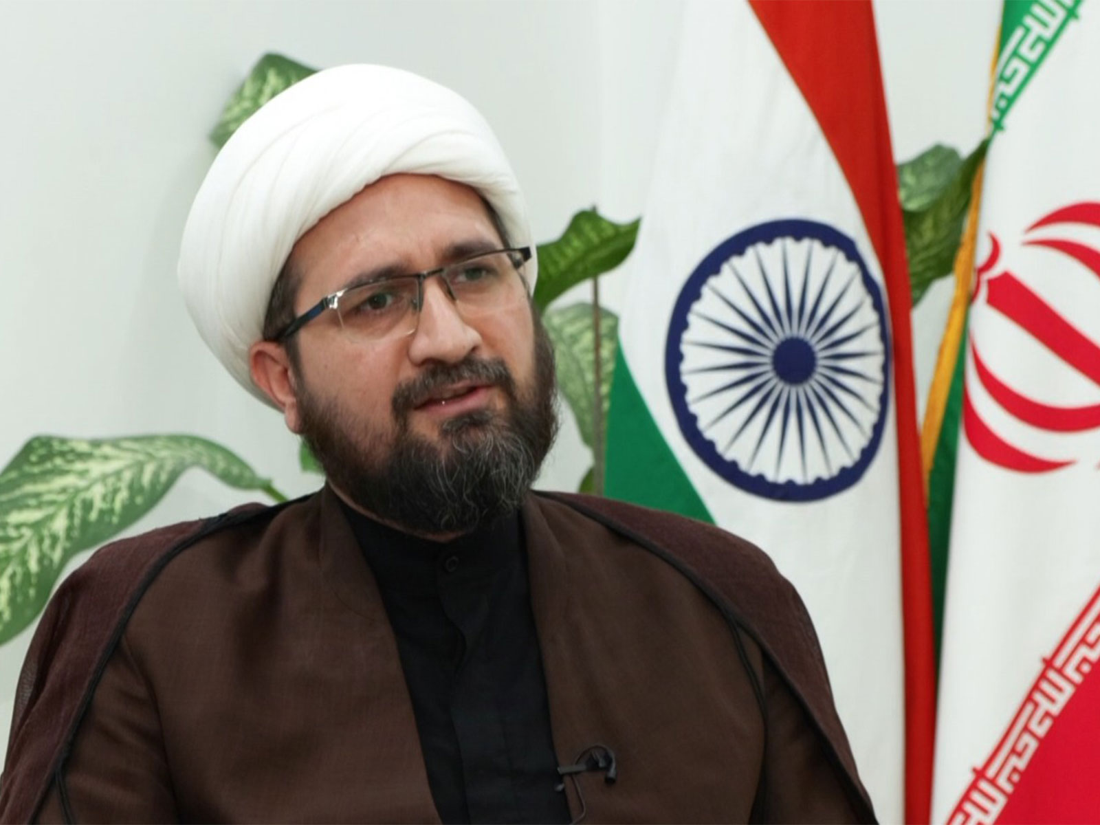 The Deputy Representative of Iran's Supreme Leader in India, Mohammad Hossein Ziyaeenia (Photo/ANI)