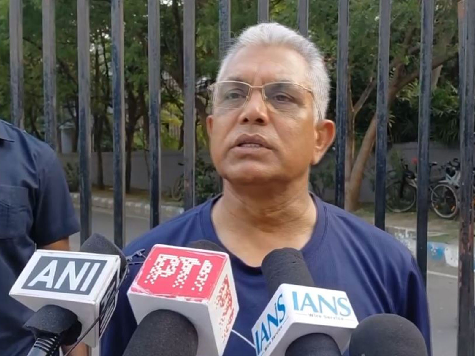 BJP candidate from Kharagpur Sadar, Dilip Ghosh (Photo/ANI)