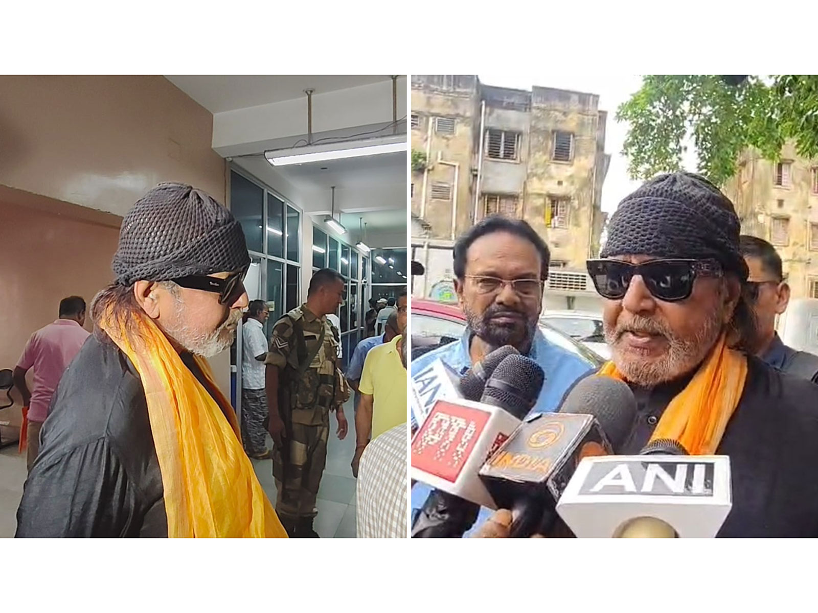 Mithun Chakraborty (Photos/ANI)