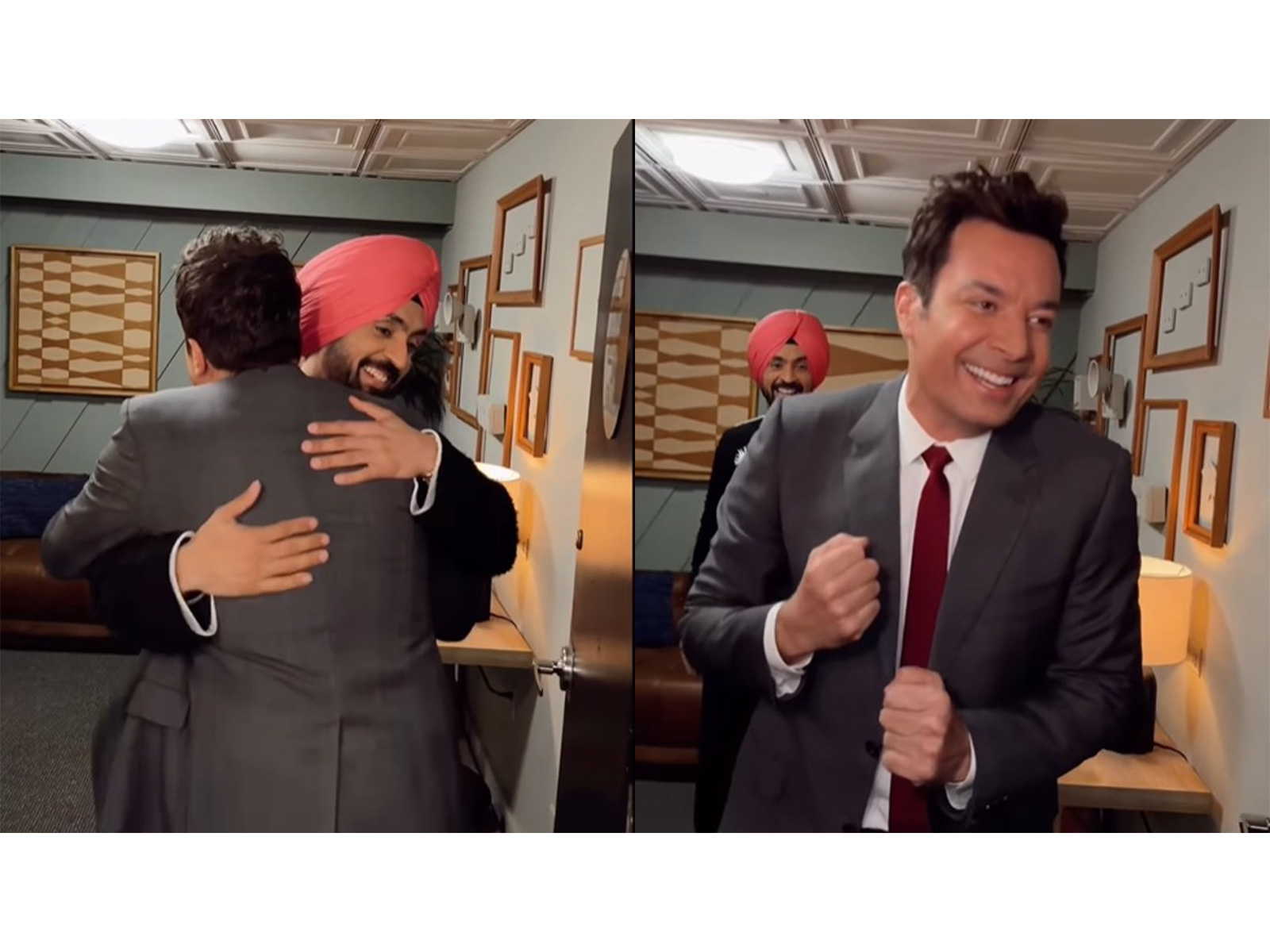 Diljit Dosanjh, Jimmy Fallon (Photos/instagram/@diljitdosanjh)