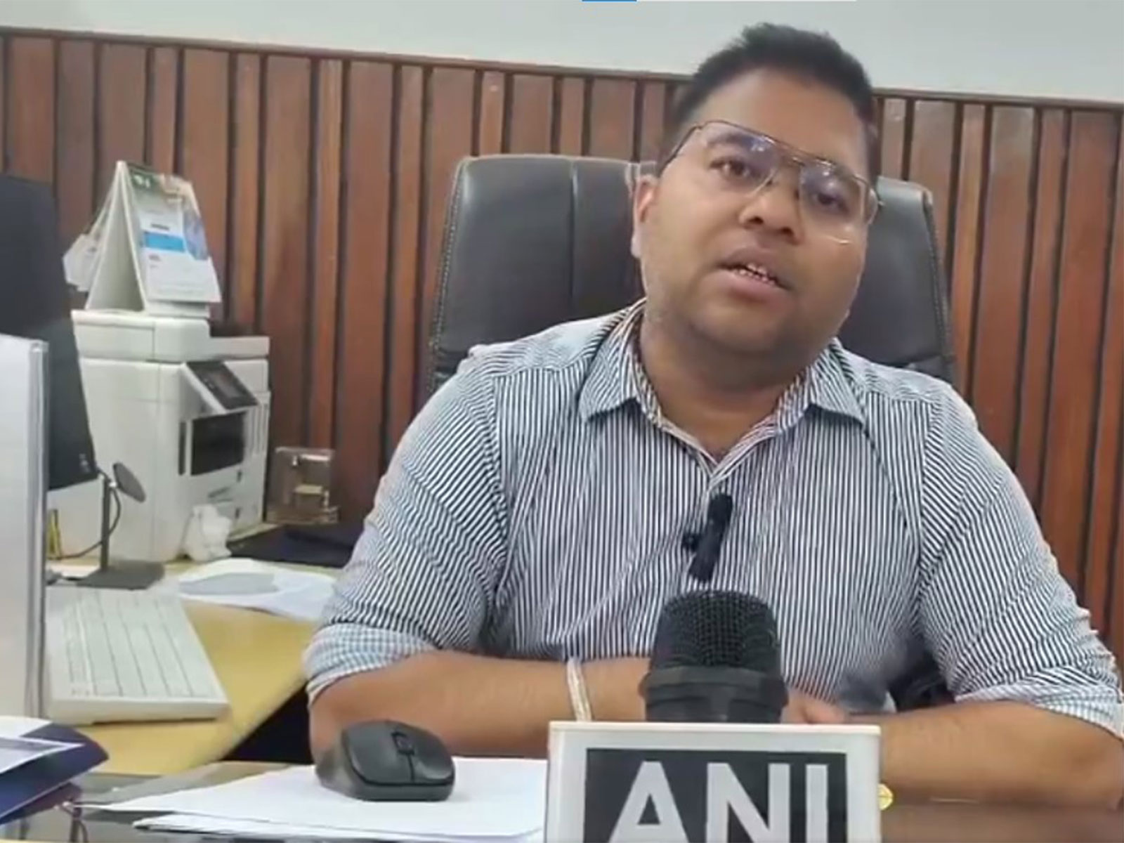 Rudraprayag District Magistrate Vishal Mishra (Photo/ANI)