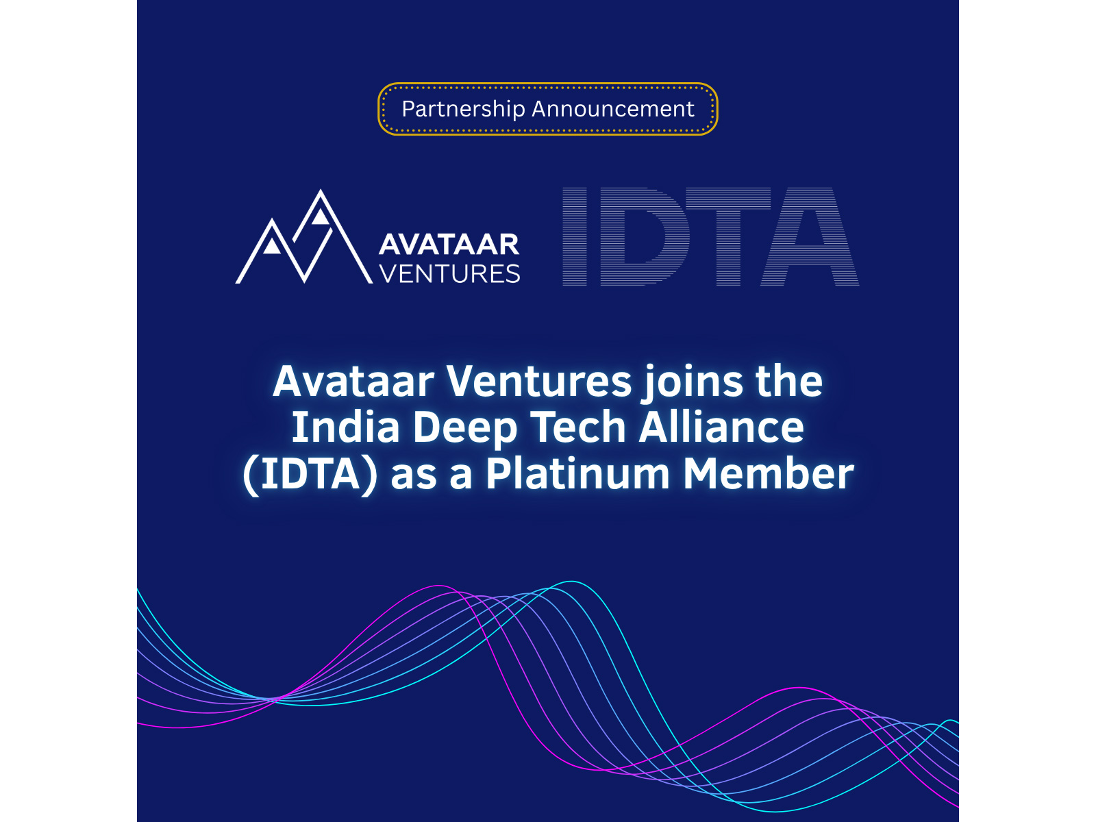 Avataar Ventures Joins India Deep-Tech Investment Alliance as Platinum General Member