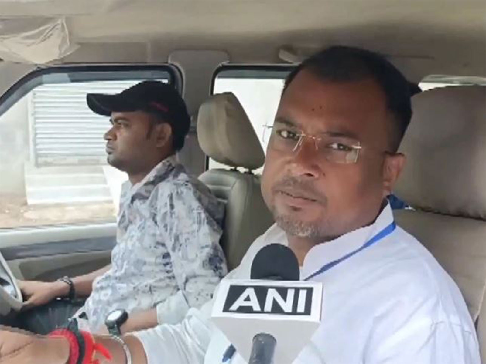 BJP candidate from the Chapra Assembly constituency, Saikat Sarkar (Photo/ANI)