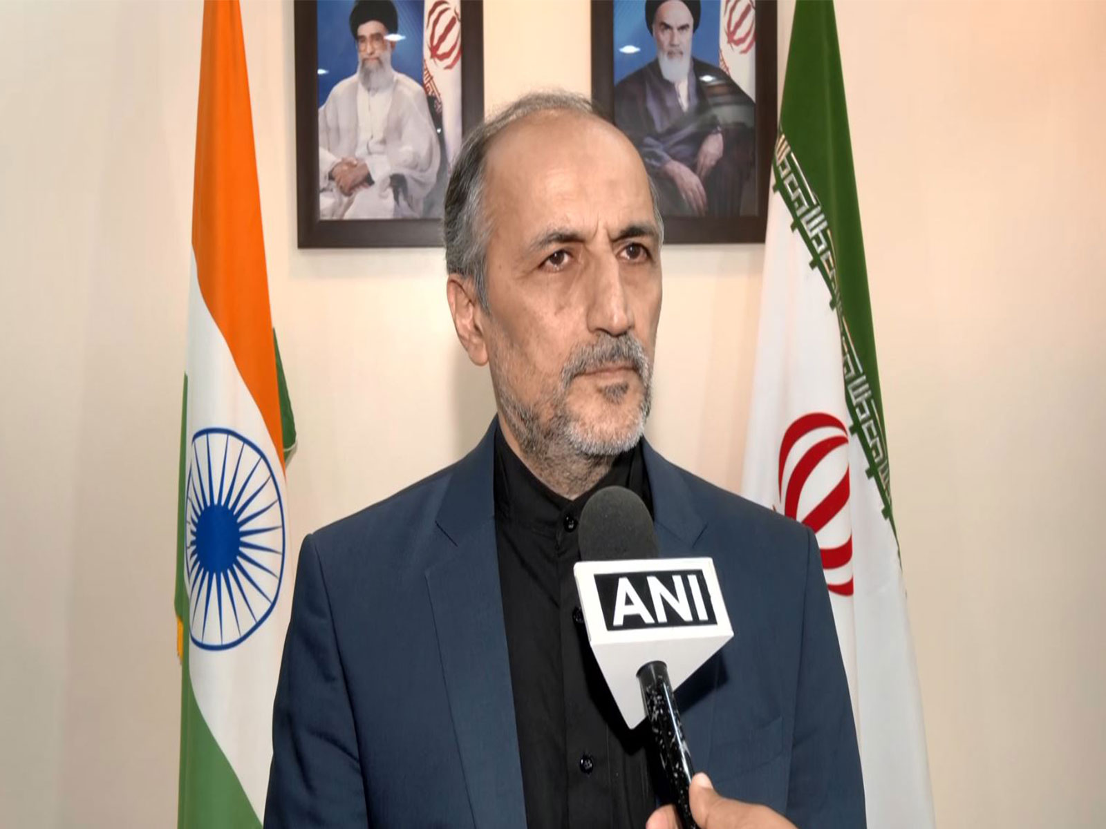 Iran's Consul General in Mumbai, Saeid Reza Mosayeb Motlagh (Photo/ANI)