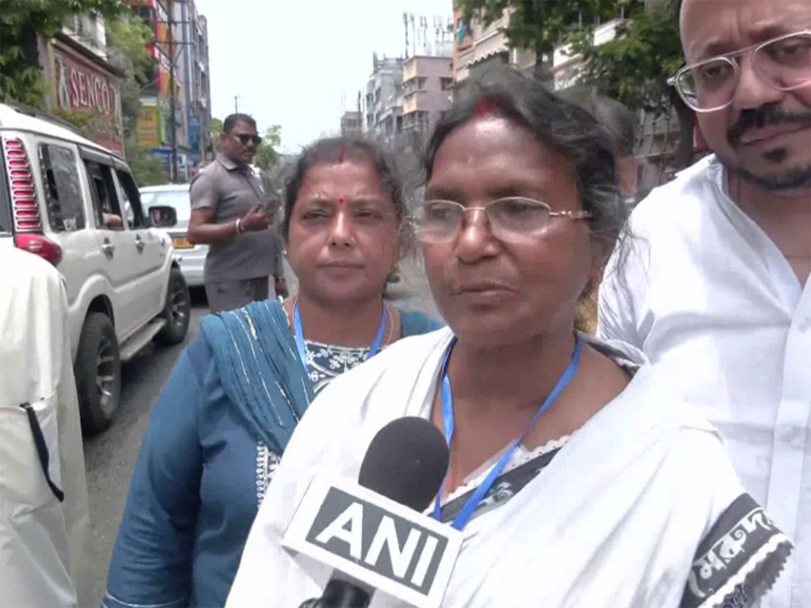 BJP) candidate and mother of the RG Kar Medical College rape and murder victim, Ratna Debnath (Photo/ANI)