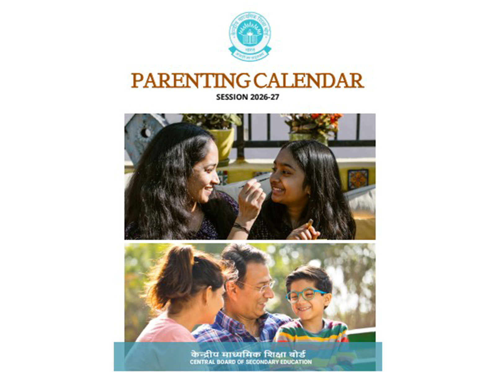 CBSE launches parenting calendar 2026-27 (Photo/CBSE)