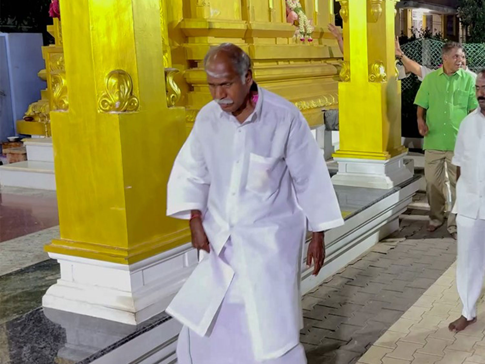 Puducherry Chief Minister N Rangasamy (Photo/ANI)