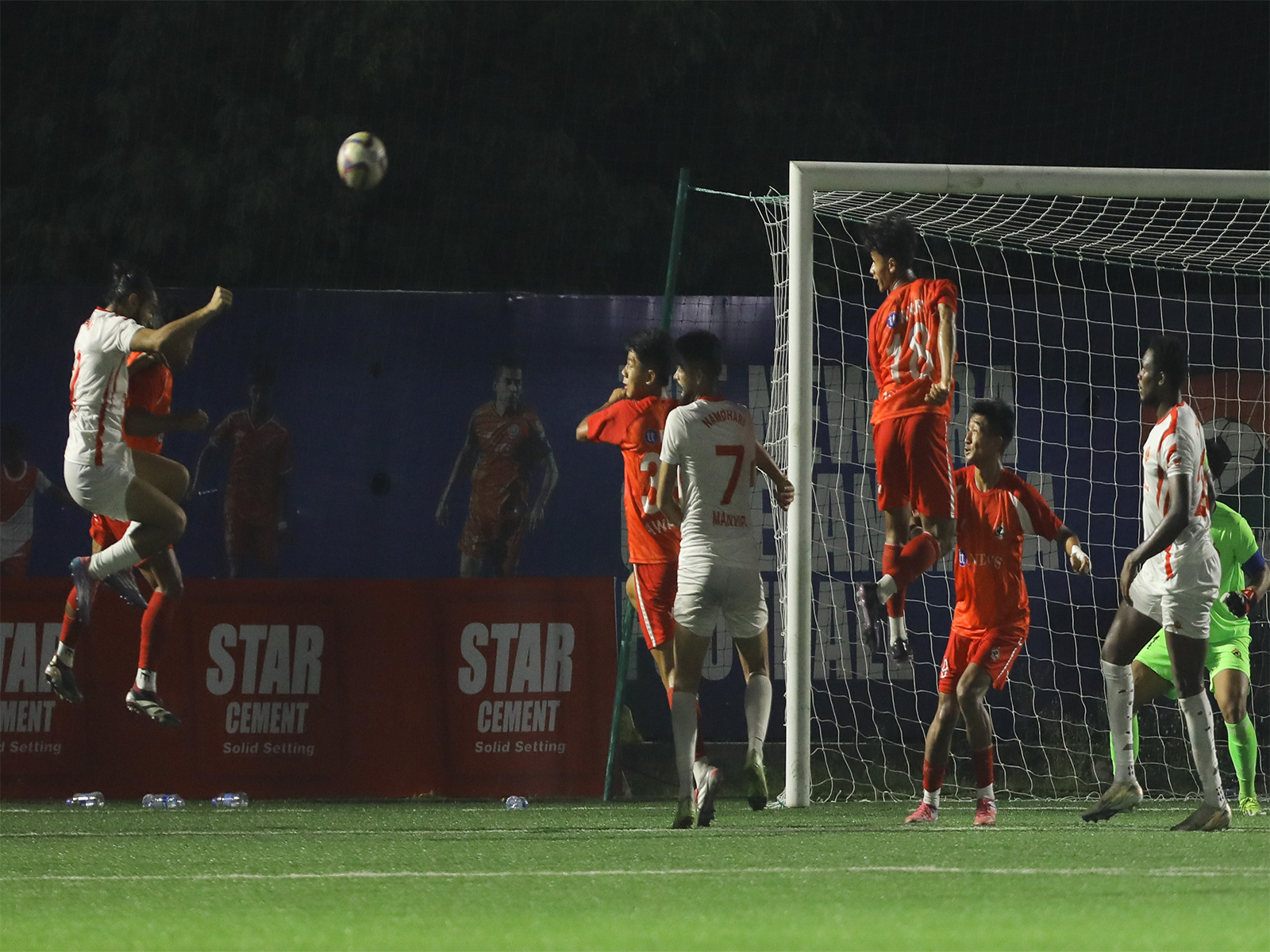 Players in action during Indian Football League. (Photo/IFL)